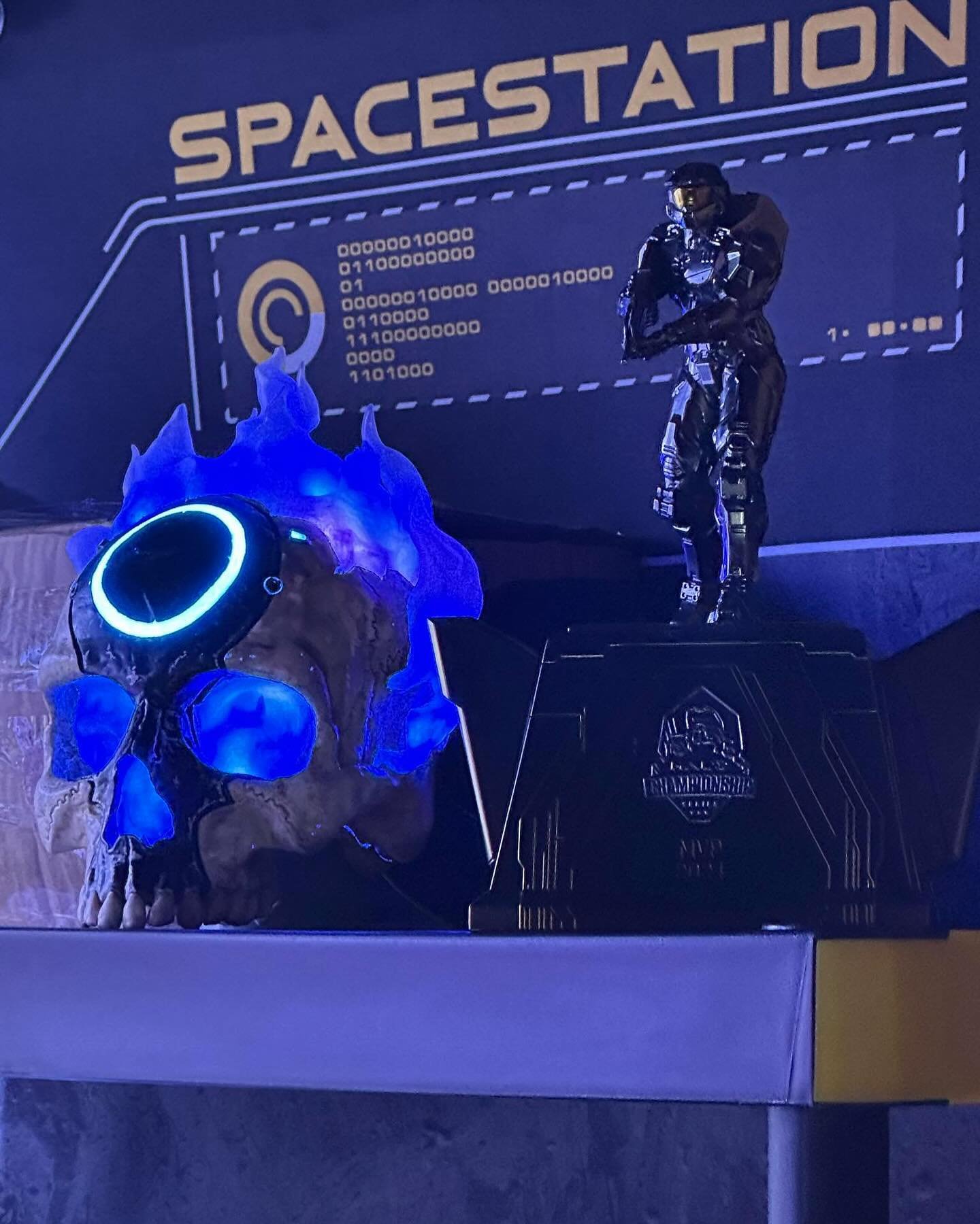 Check out @nobleofdeath16&rsquo;s oddball making it&rsquo;s way around @hcs! 
Who&rsquo;s excited about the Halo Studios announcement? The future of Halo seems bright🔥💀

📸 @nobleofdeath16 

#halo #halostudios #hcs