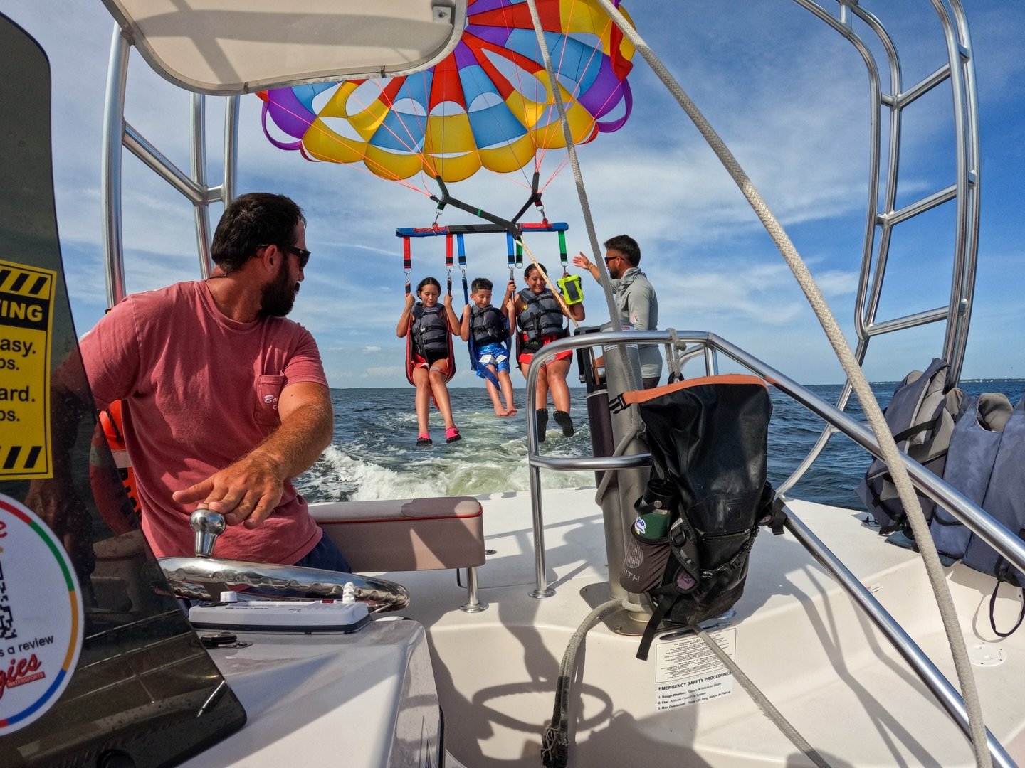 ⏳ The countdown is on.

🚤🪂💦 You know that feeling &mdash; all geared up, waiting for takeoff, ready to rise above the Emerald Coast and take it all in from the sky.

📆 That&rsquo;s exactly how we feel counting down to next Sunday, March 1, when p