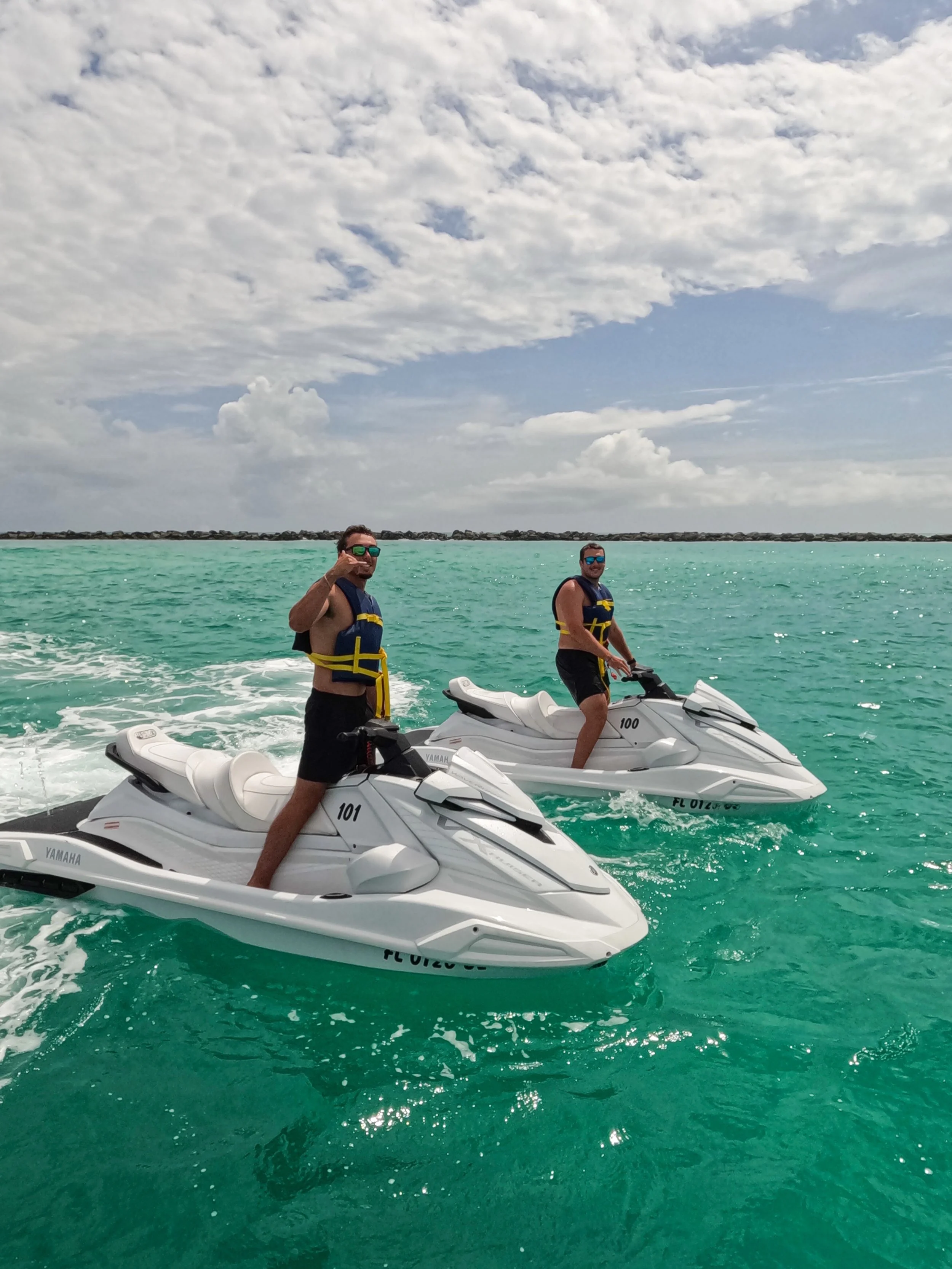📱☎️📞 Carson and Morgan have a message for y&rsquo;all...

💨 Your Deluxe Jet Ski is calling, and if you haven&rsquo;t answered yet, consider this your reminder.

🔥 More speed
🔊 Built-in Bluetooth speakers
🎶 Your favorite playlist
🗺️ And a whole
