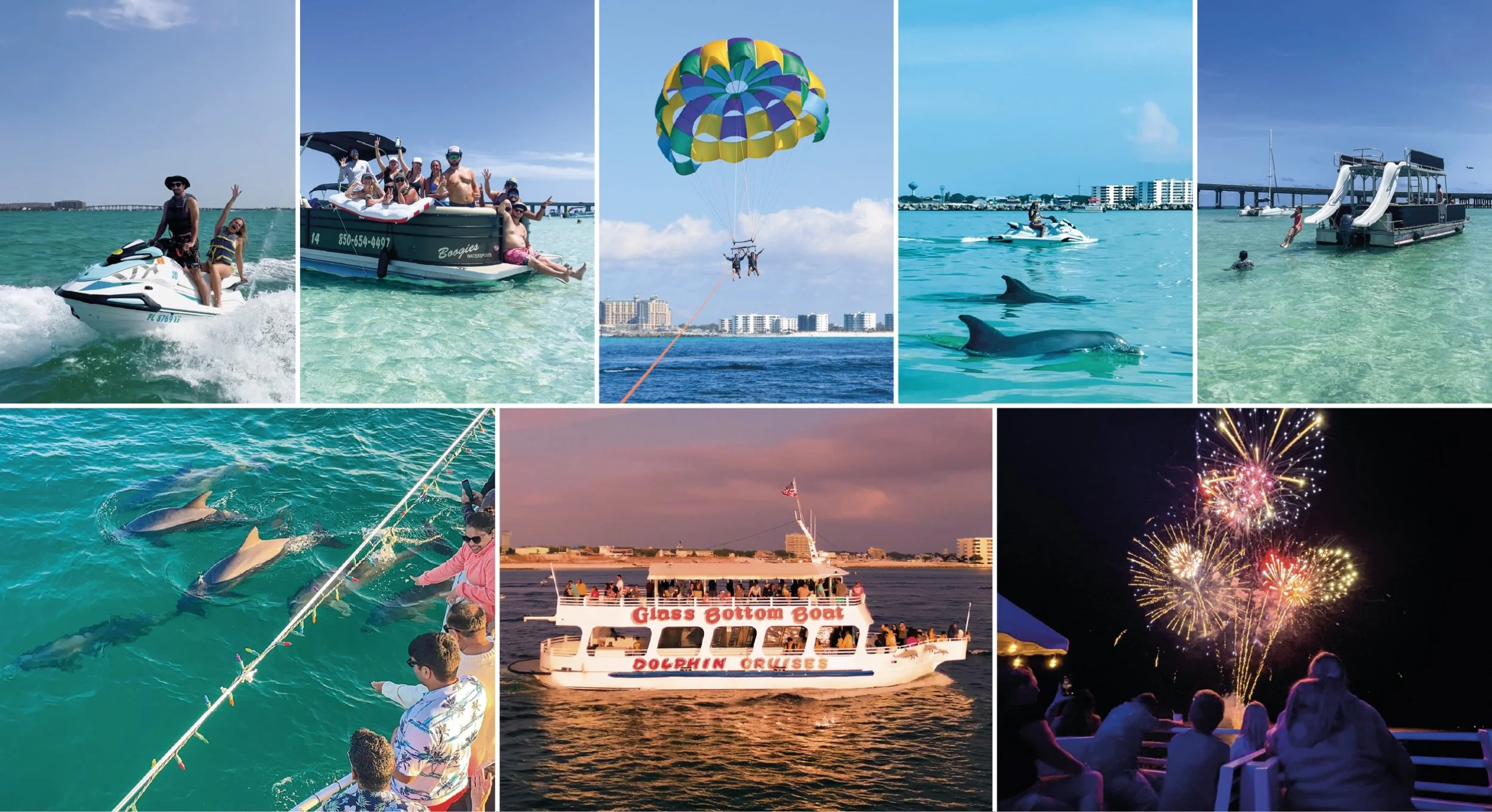 🥳🙌🏻🌊 ALL YOUR FAVORITE BOOGIES ADVENTURES ARE BACK!

🪂 Parasailing, 💨 Jet Skis, 🚤 Pontoons, 🐬 Dolphin Tours &mdash; we&rsquo;re officially OPEN and ready for y&rsquo;all!!!

‼️ AND A QUICK FRIENDLY REMINDER ABOUT TODAY&rsquo;S SPECIAL!

🚢🐬?