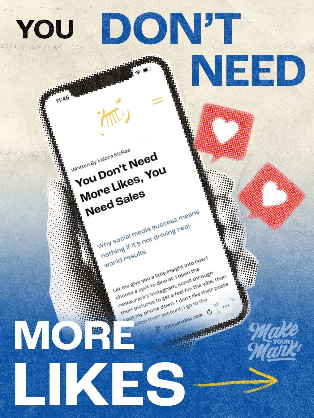 A viral post means nothing if your bank account is empty. 💸

We put together some thoughts on social media, vanity metrics, and what businesses should actually be paying attention to.

Full blog at ethosstudios.com
🔗 Link in bio