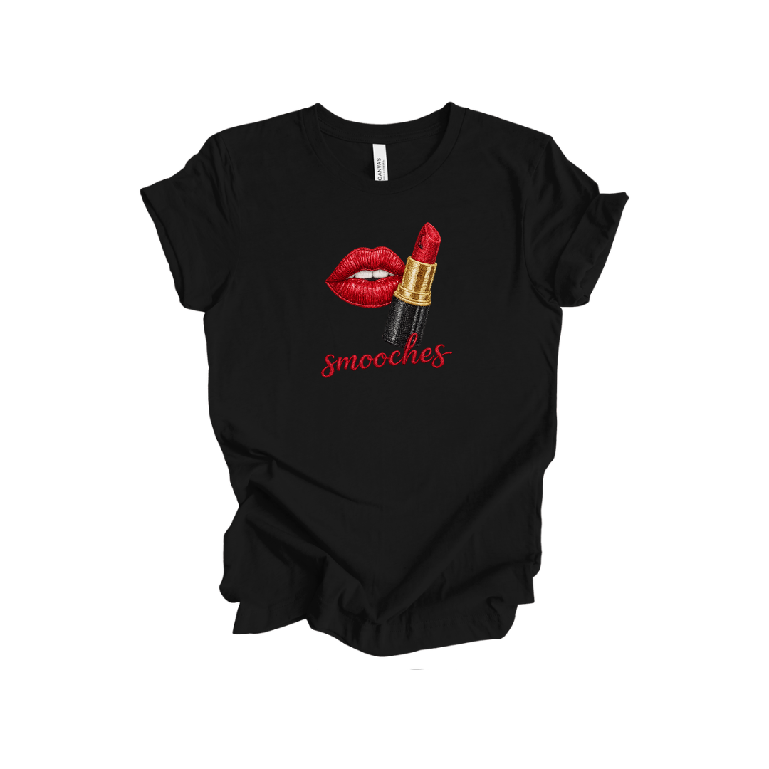 Smooches - Black Tee.png