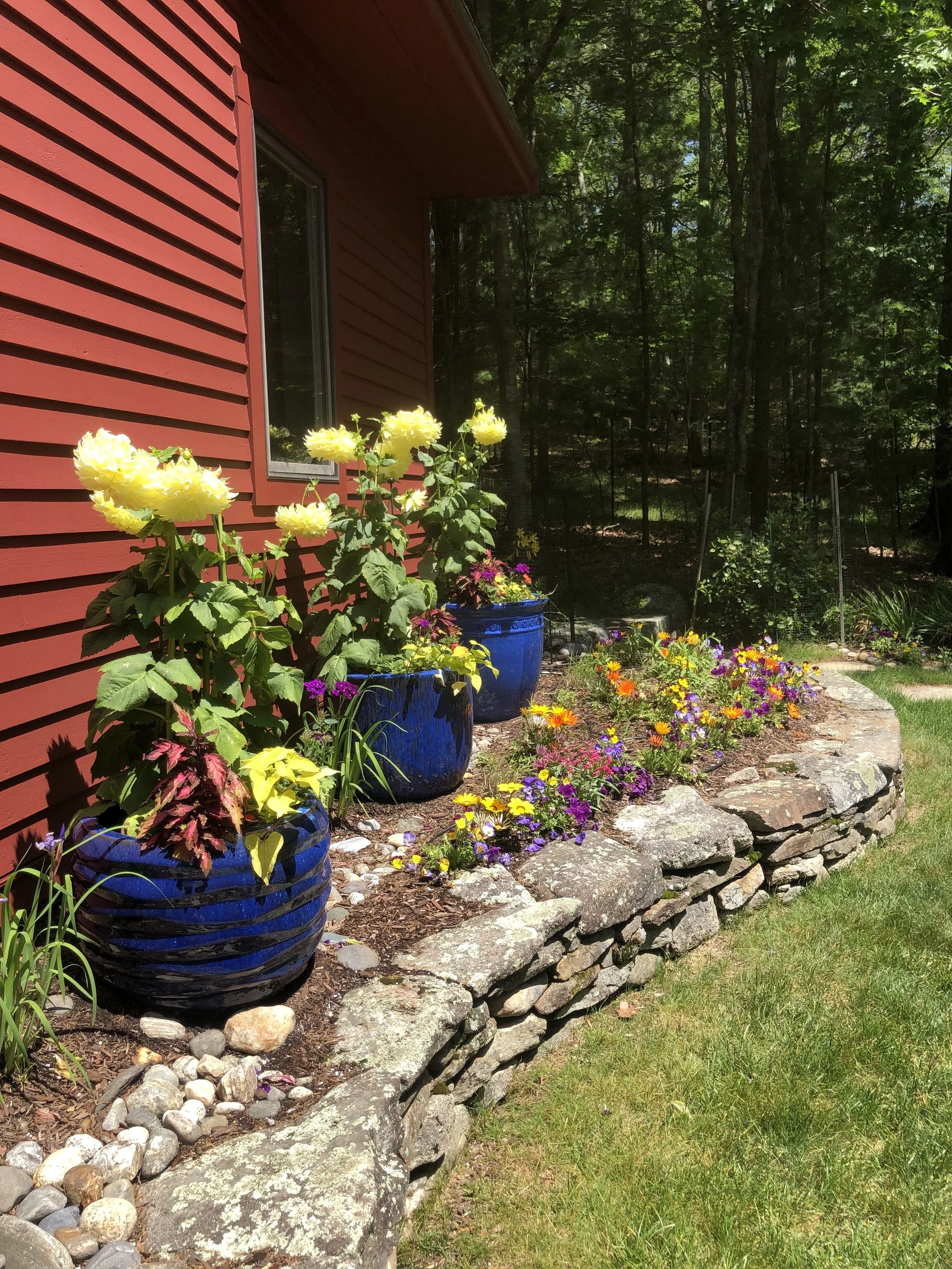 Creating Annual Pots is one of our favorite things to do!