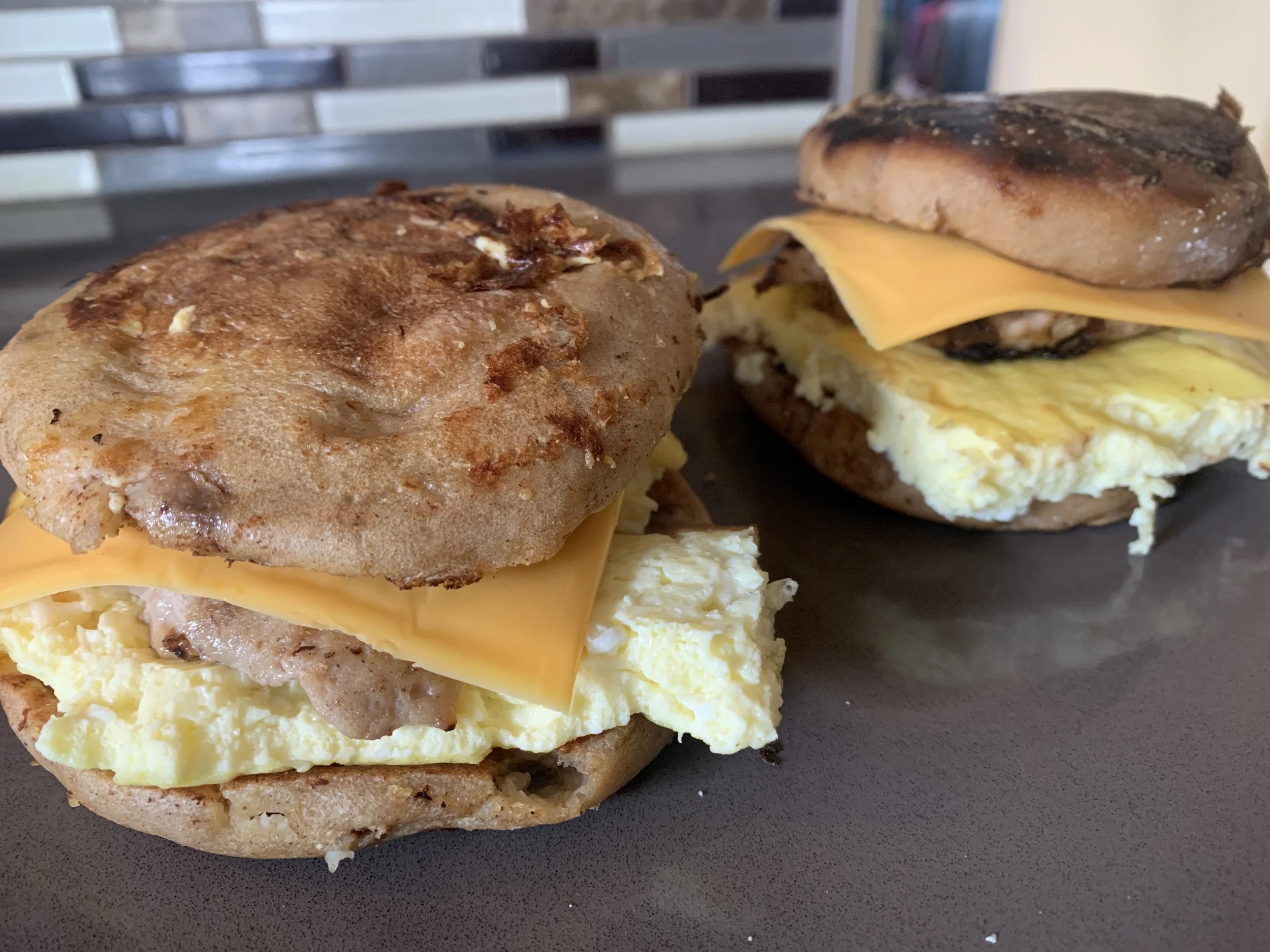 Cinnamon Raisin French Toast Sandwich