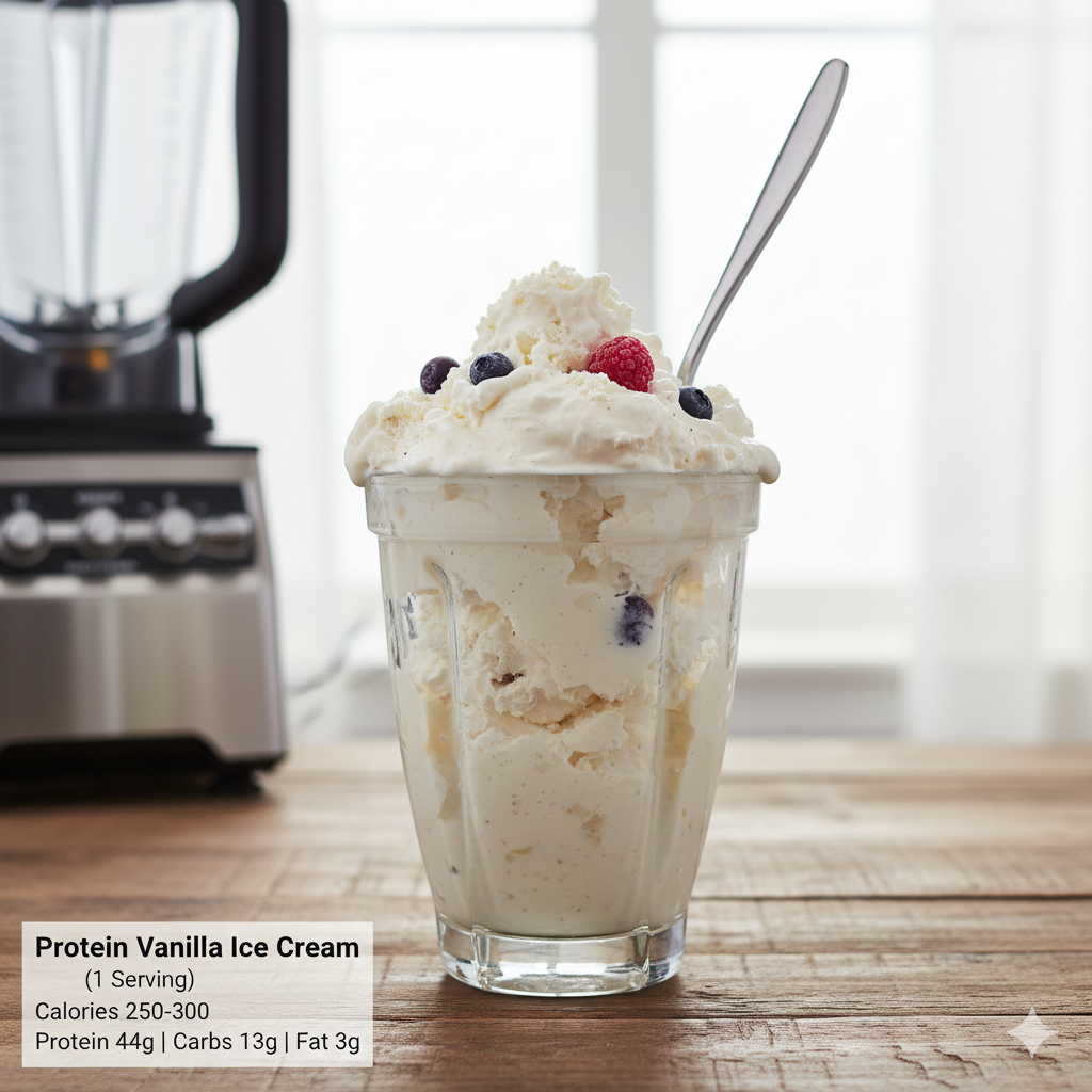 Protein Vanilla Ice Cream