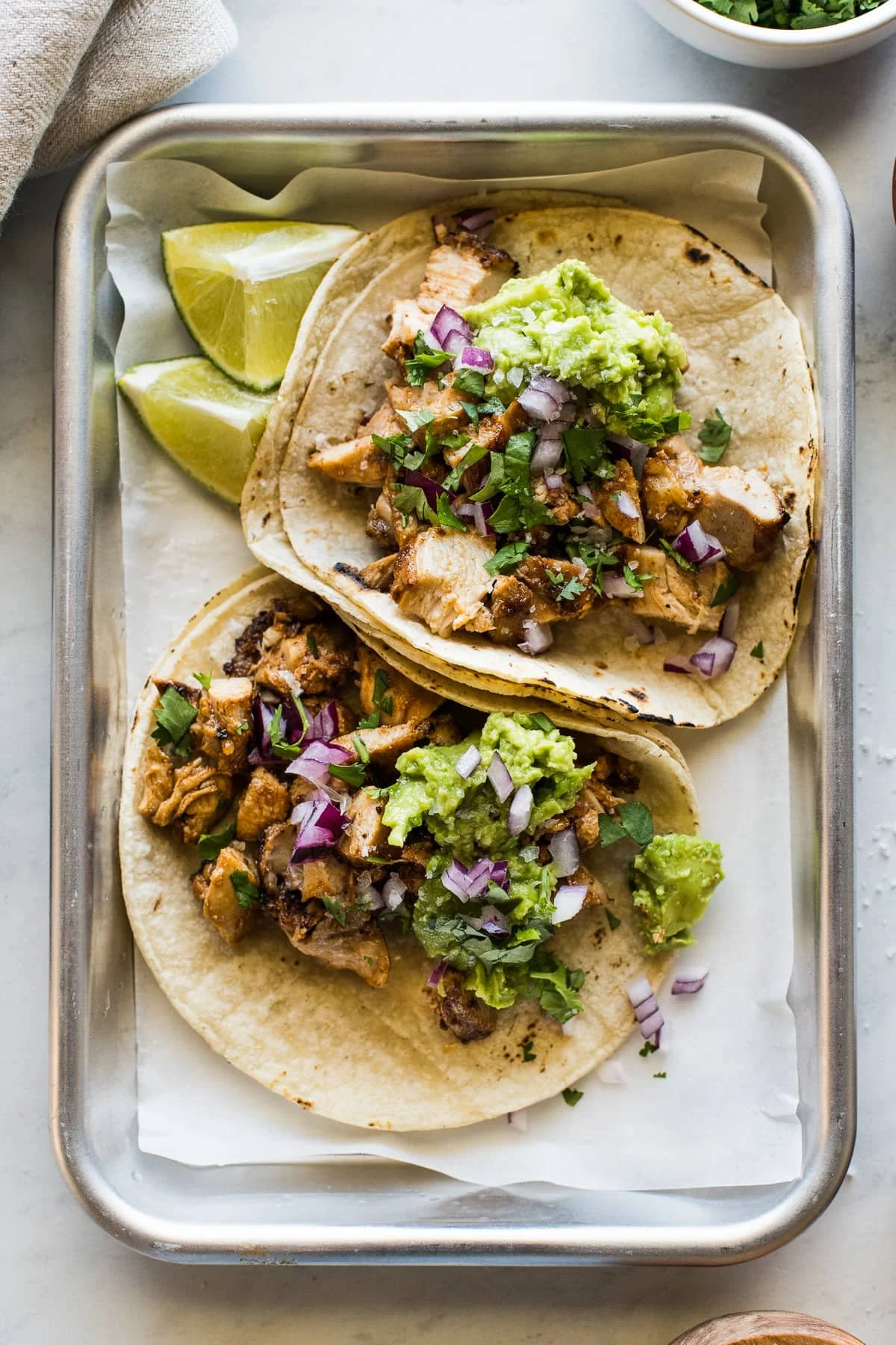 Chicken Barley Tacos