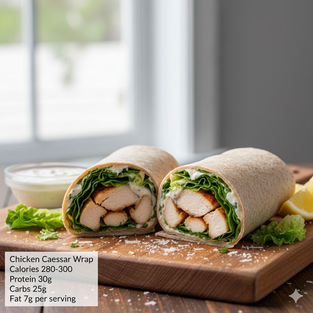 Chicken Caesar Wrap
