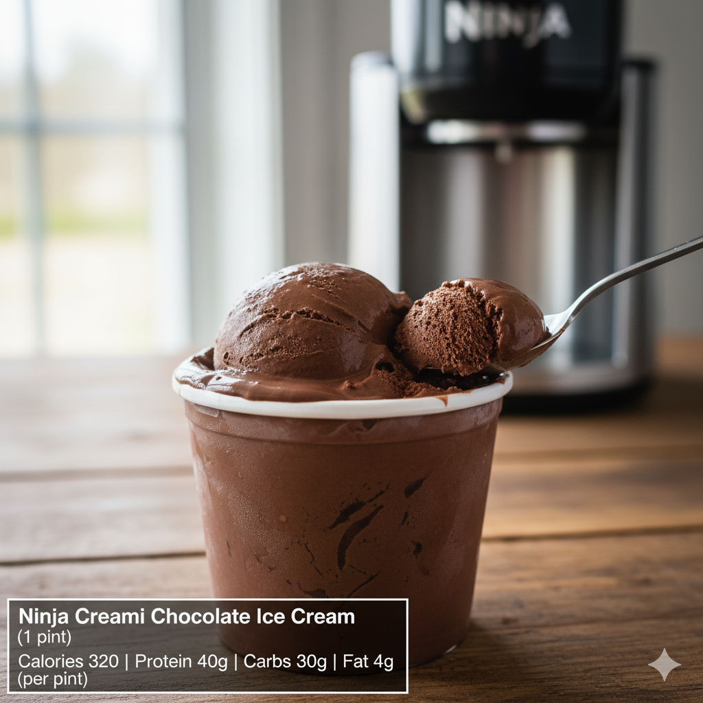 Ninja Creami Chocolate Ice Cream