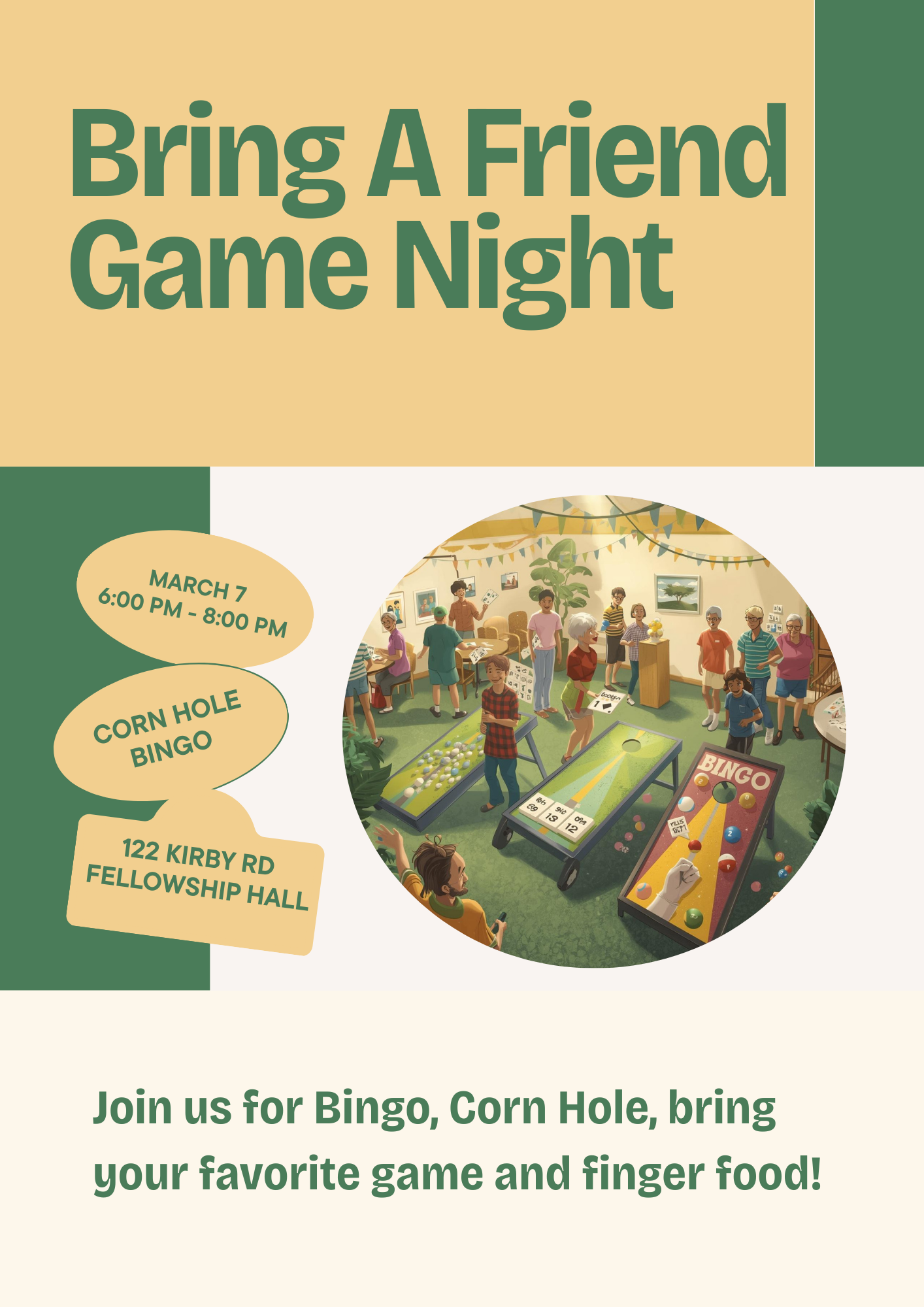 Bring a friend game night