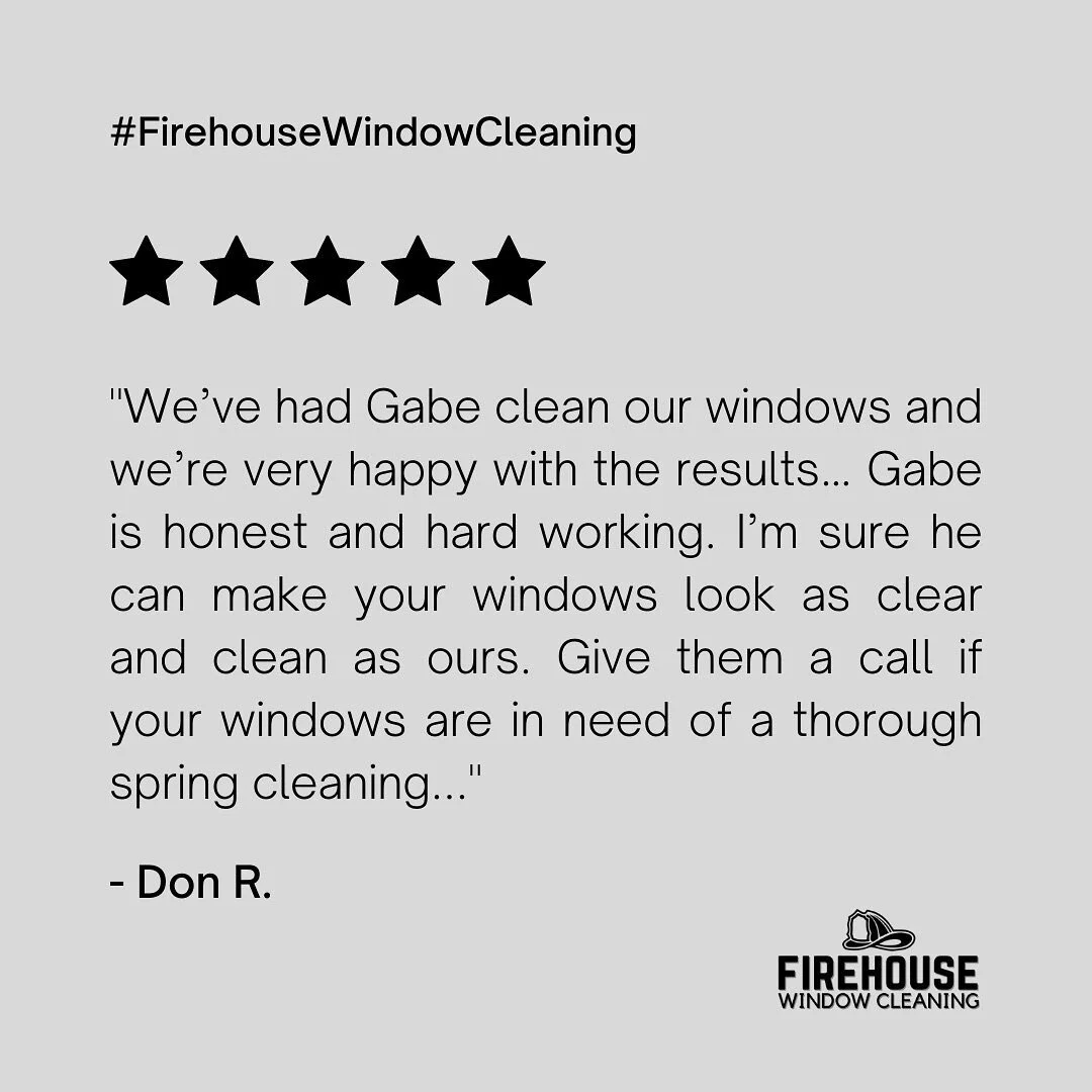 We&rsquo;re thrilled to receive such positive feedback from our satisfied customer. Thank you for your kind words and trust in our services, Don.

If you&rsquo;re craving sparkling, crystal-clear windows this spring, don&rsquo;t hesitate to give us a
