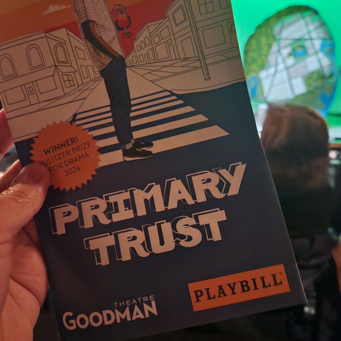 So excited to support @malkiastampley and see her work again today at The Goodman!