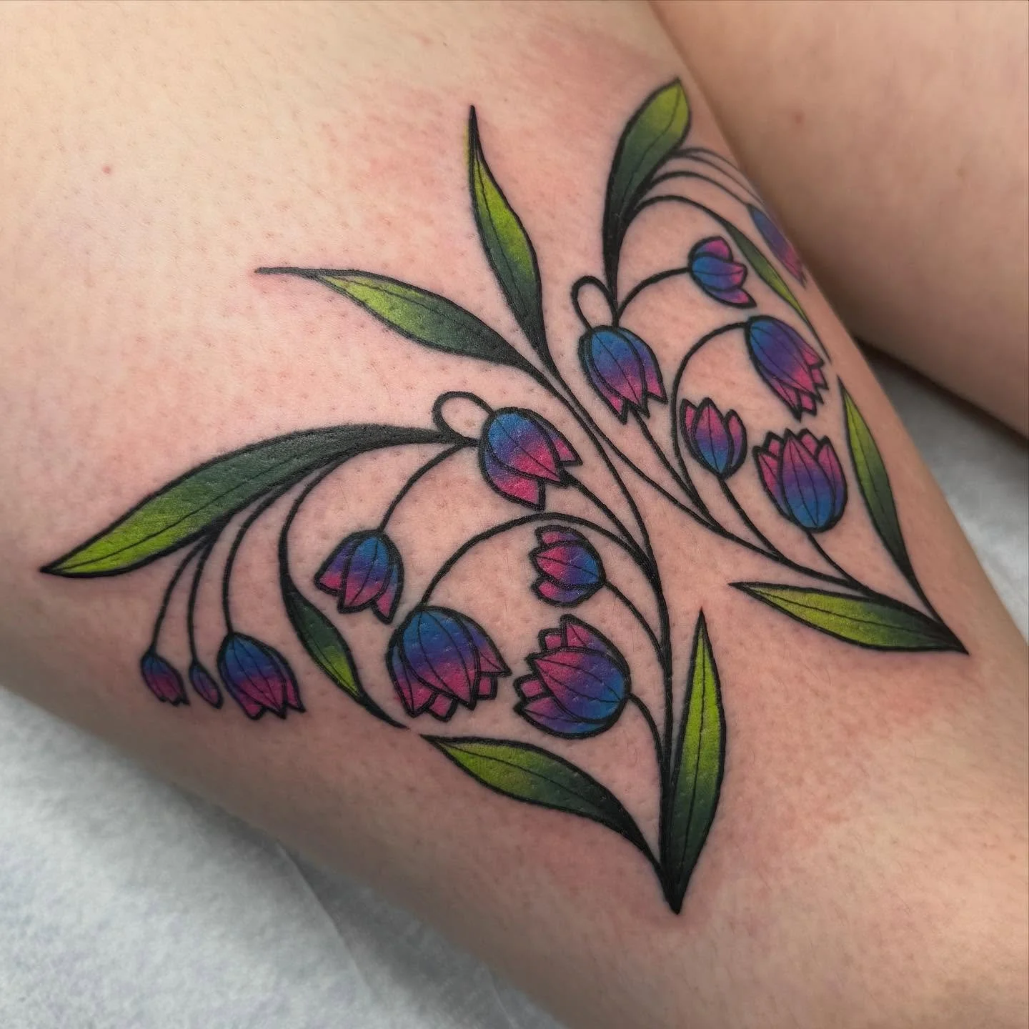 Custom floral butterfly 🦋 I have availability all month! Dm me or email me to set something up, or just walk-in to @resurrection_tattoo_atx ❤️ thanks for looking! ✨ #floraltattoo #butterflytattoo #colortattoo #tattooartists #tattoosaustin #austintat