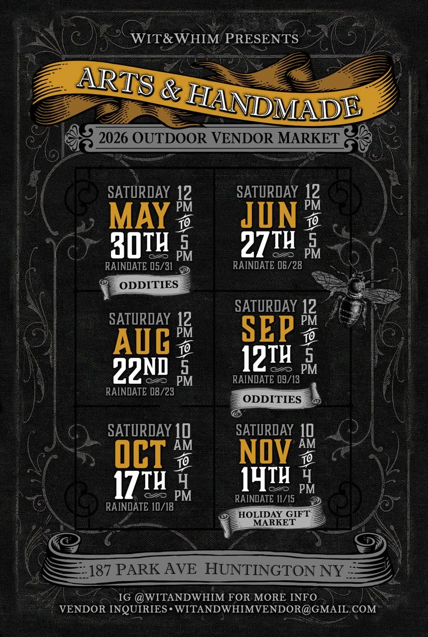 Wit& Whim outdoor market!