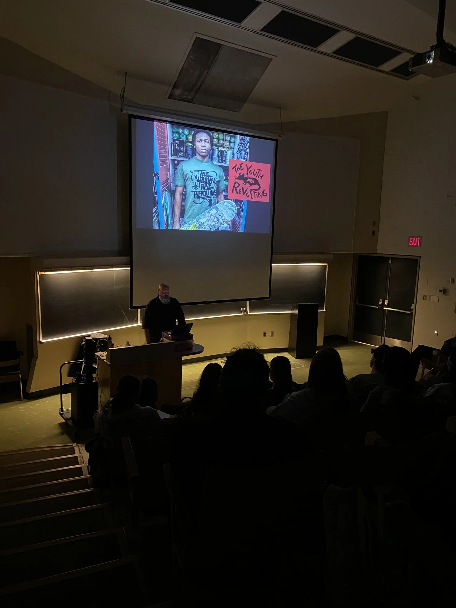 Craig Morrison Presenting Push Pedagogy at Queen's University
