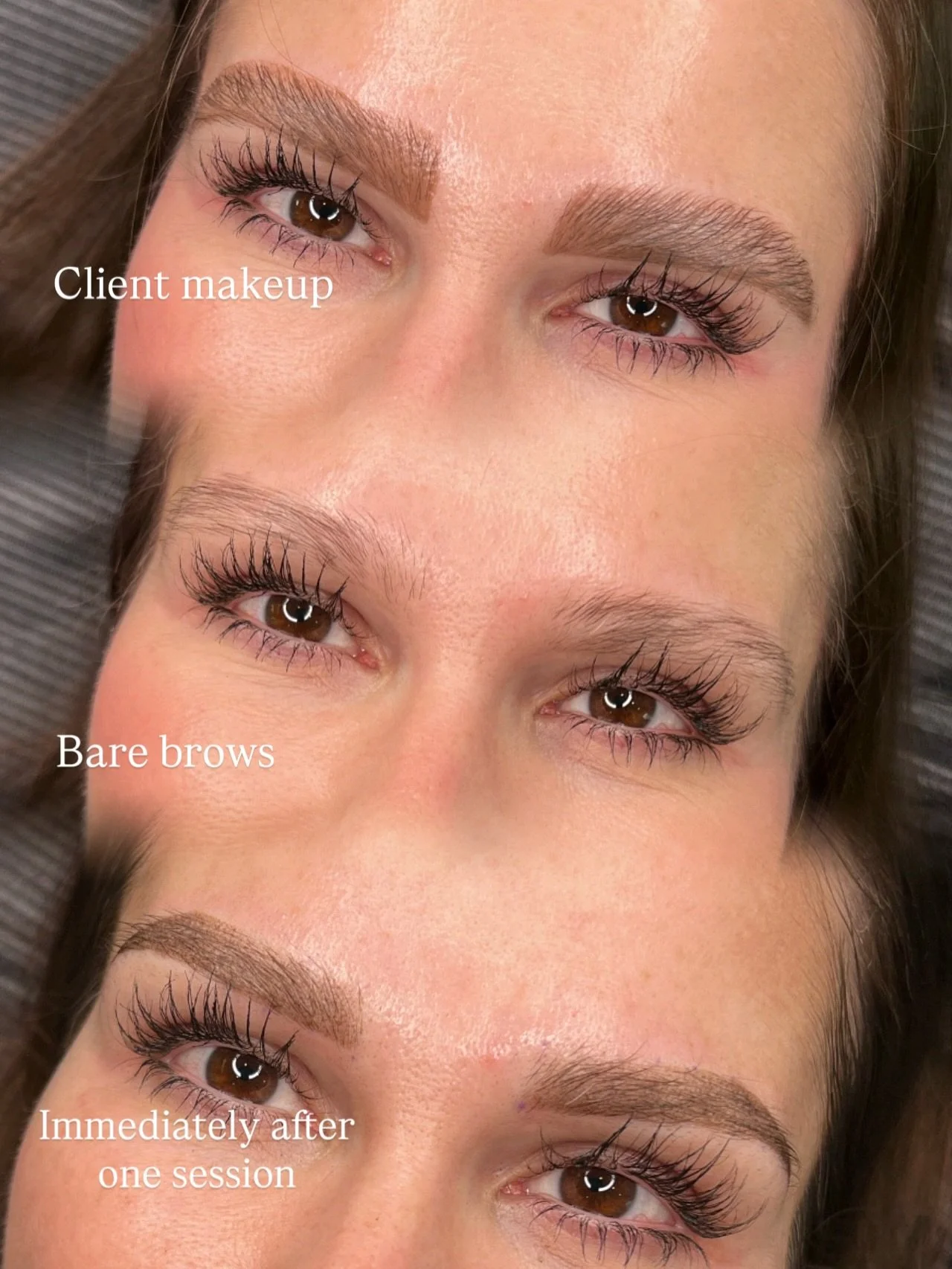 Can you believe it&rsquo;s been ONE YEAR since the brow transformation of my dreams?! 😮&zwj;💨😮&zwj;💨😮&zwj;💨
 
Sometimes all it takes is a little bit of direction, perspective, and a lot of trust! Forever thankful for her openness and support❤️.