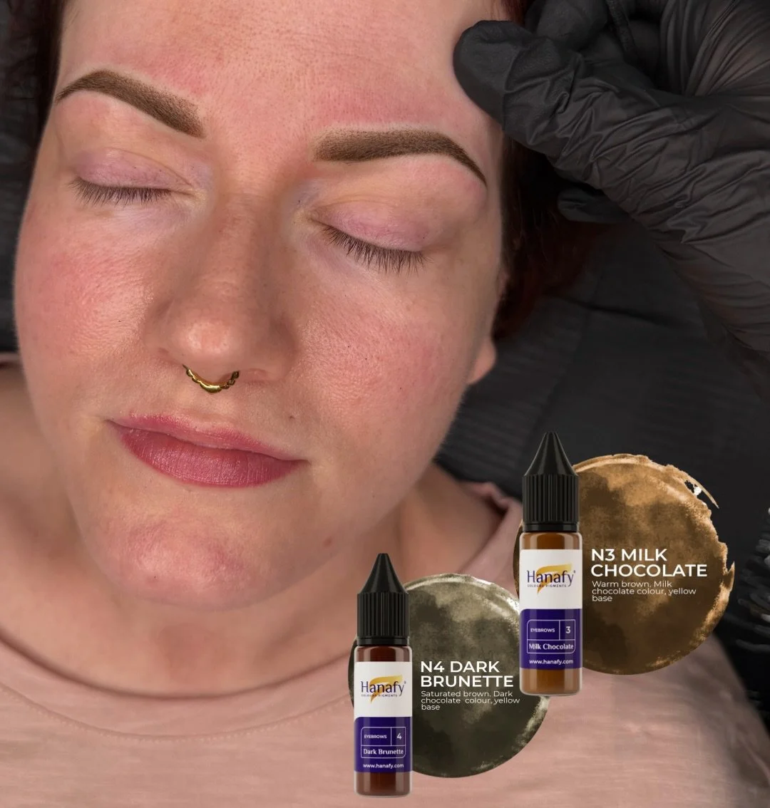 🥇Hanafy Supremacy🥇

Quality work really does start with quality products! Two years ago I started using mainly* Hanafy pigments for my brow work and the brand has easily become my go to in terms of implantation and healed results! 

Understanding y
