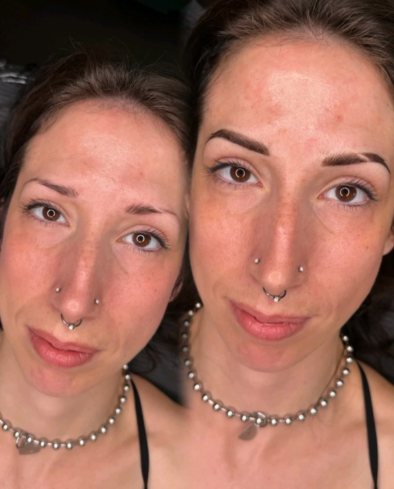 💥 EYEBROW SLIT OF MY DREAMS 💥

It is always such an honor when another tattooer trusts me with their face! @annavanglamazon had a beautiful brow base to work with and we wanted to create something soft and natural that felt like her just without ha
