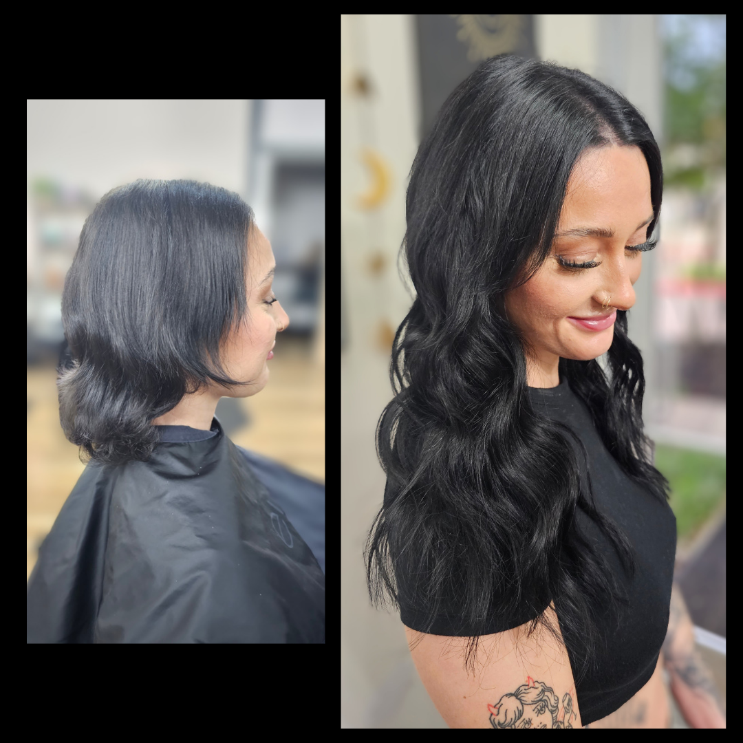 Extensions for short hair in Austin.png