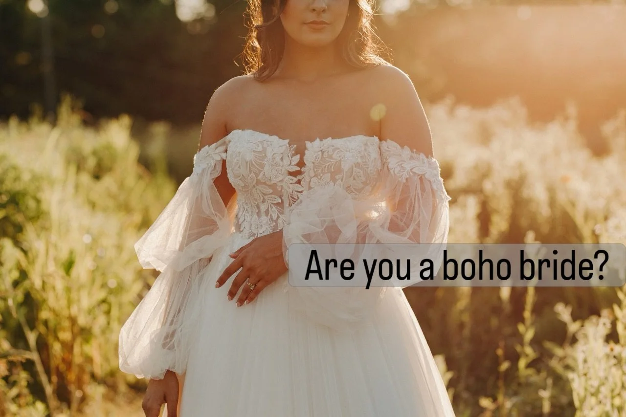 Will you be celebrating your love in a way that feels personal and authentic? 

This stunning gown embodies romantic elegance 💕 be sure to try this on if this is your vibe. Save for your appointment 

#bridalboutiquecrickhowell #bohobridetobe #weddi
