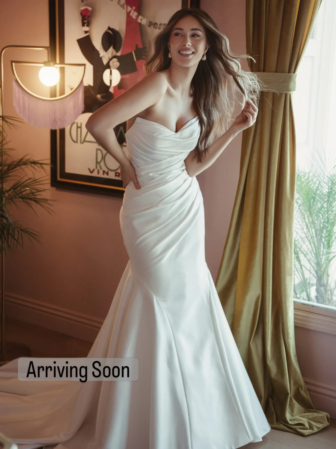 Why choose this style? Universally Flattering: The ripple-like texture naturally camouflages areas you might feel self-conscious about while accentuating natural curves.&nbsp;💕

Love these @missstellayork dresses? Secure your appointment date 📅 Jun
