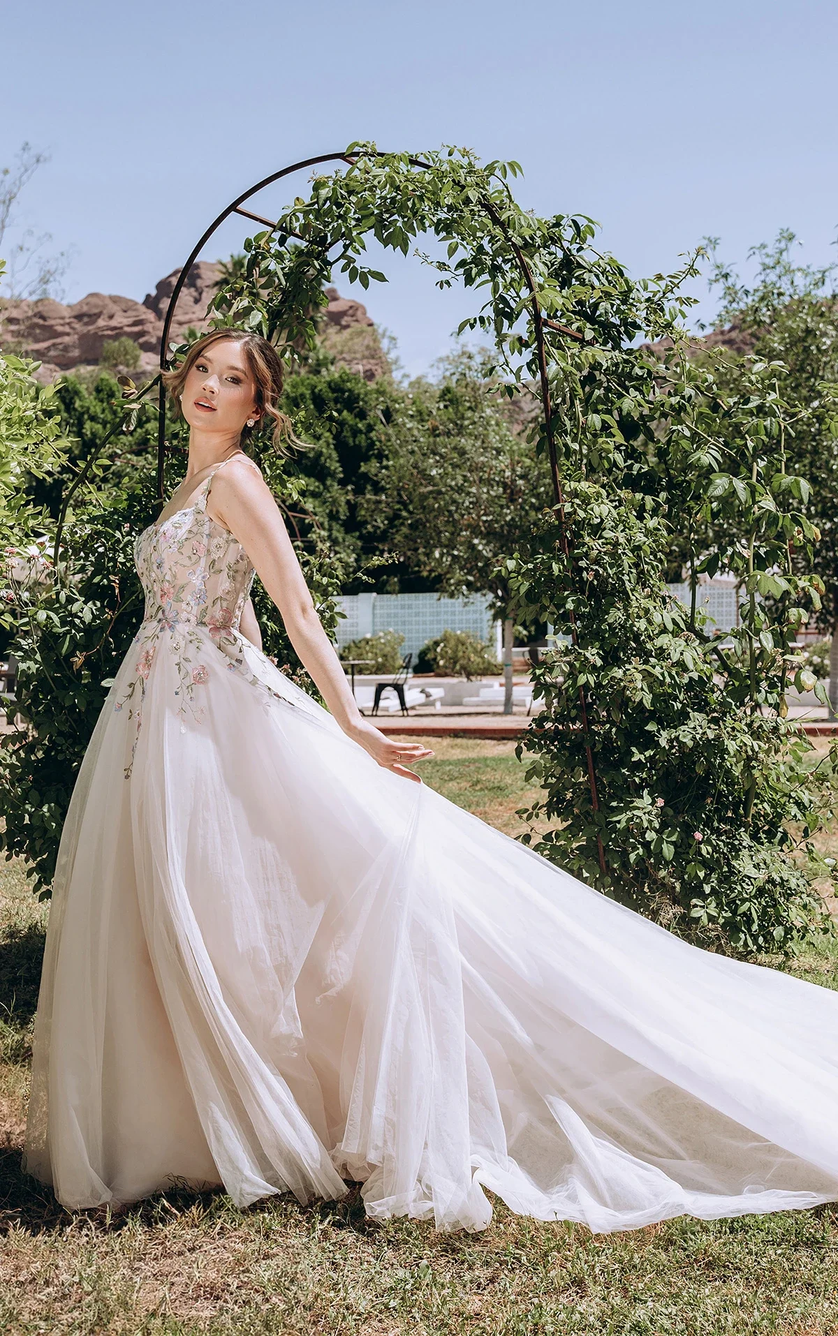 Not So White Wedding Dresses: Coloured Gowns in Crickhowell