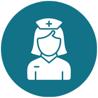 Icon of a nurse
