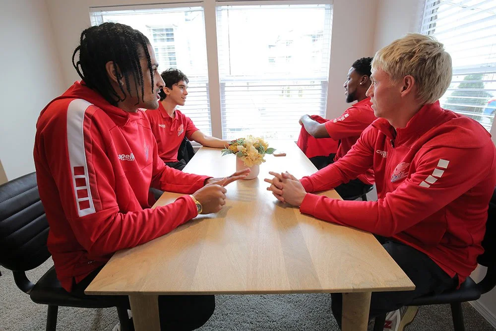 Furniture rental for sports teams from Furniture Options.