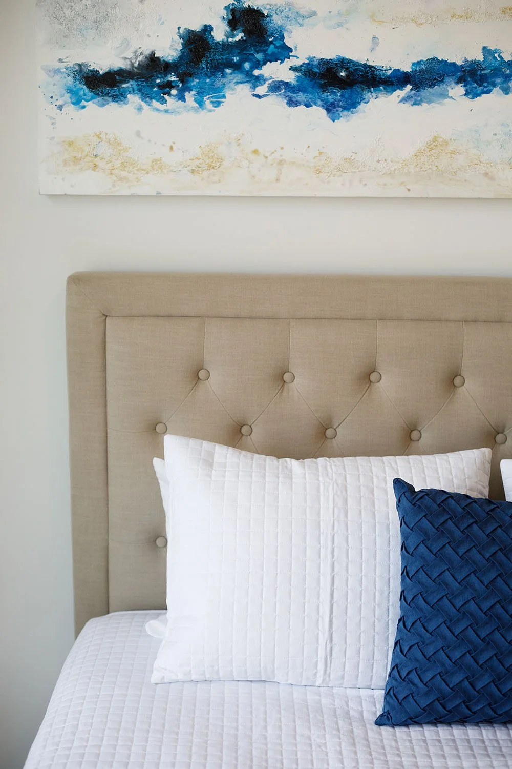 Executive king size bed furniture rental