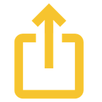 Icon representing a client sharing details