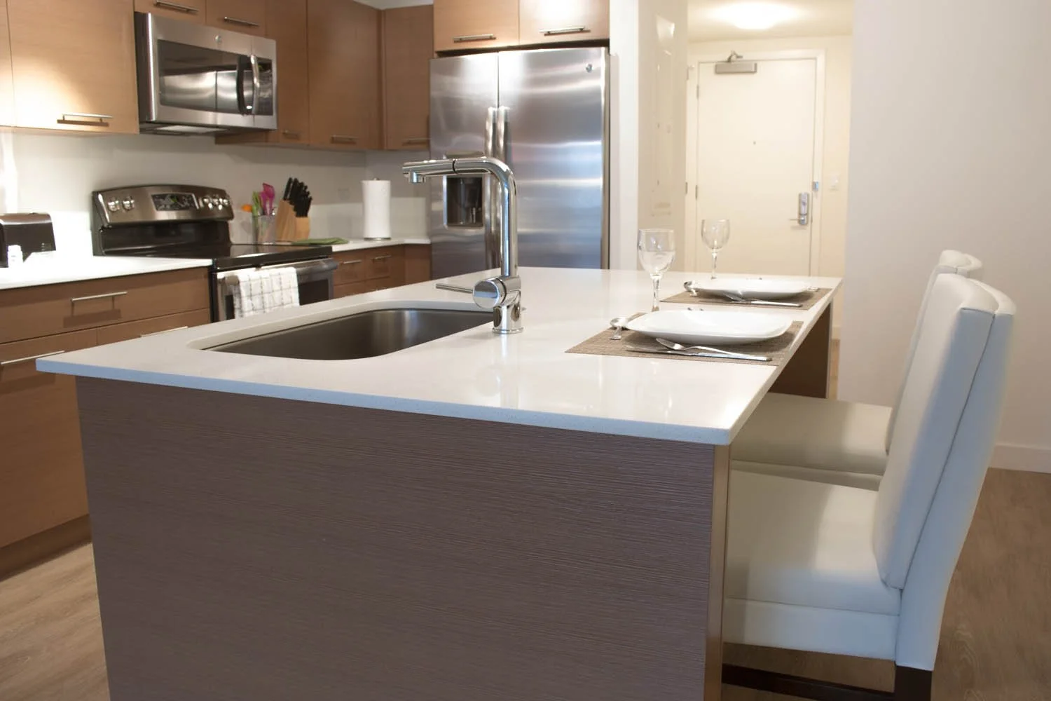 Kitchen essentials and barstools from Furniture Options