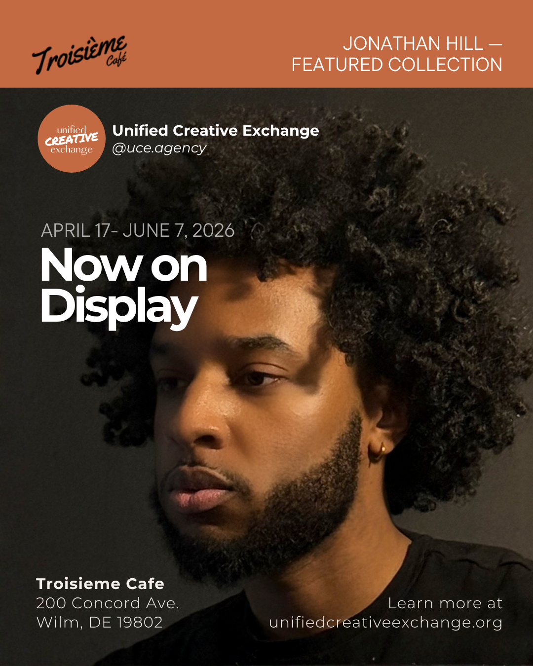 Jonathan Hill: Featured Collection on Display at Troisiéme Café