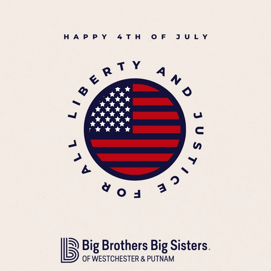 🎉 Happy 4th of July from all of us at Big Brothers Big Sisters of Westchester &amp; Putnam! 🇺🇸✨ 

#BigsWestchester #WestchesterCounty #MentorshipMatters #DefendersOfPotential #YouthEmpowerment #MakingADifference #Westchester #InspiringFutures #Cha