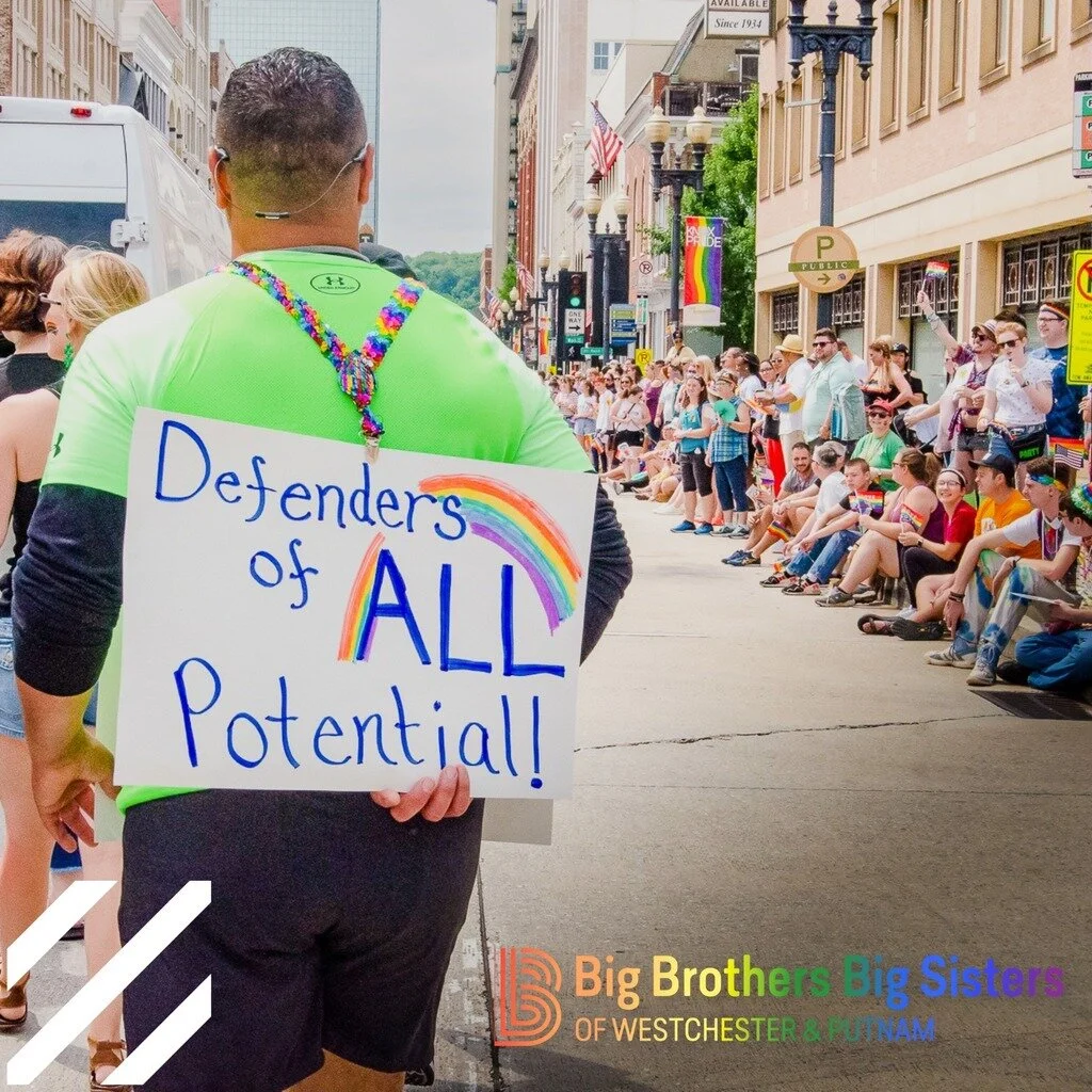 As Pride Month draws to a close, Big Brothers Big Sisters of Westchester &amp; Putnam remains committed to celebrating pride all year round, championing the potential of every individual. 🌈 Join us in being defenders of ALL potential! 🌈 

#BigsWest