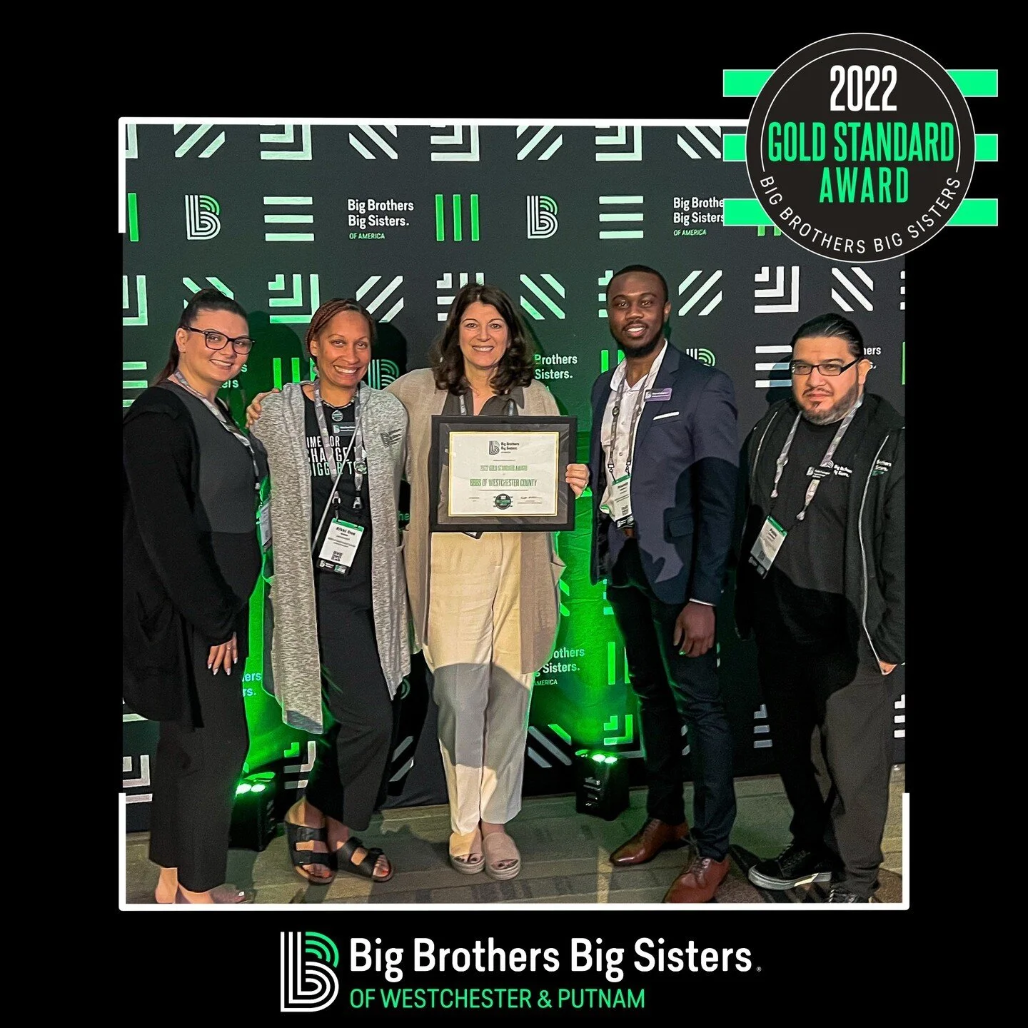 🌟 We're thrilled to be a recipient of the prestigious Gold Standard Award! 🏆✨ 

Among 225 remarkable agencies nationwide, we're one of the 26 chosen for excellence in our one-to-one youth-mentoring program by the BBBSA Nationwide Leadership Council