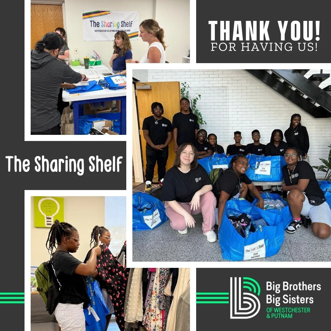 Thank you to @thesharingshelf for an amazing day with our Big Future teens! We had a blast, and now our teens are all set to dress for success! Let's continue spreading joy and love as we build a thriving community together. 🙏🏽❤️🌈🌟🚀 

#TheSharin