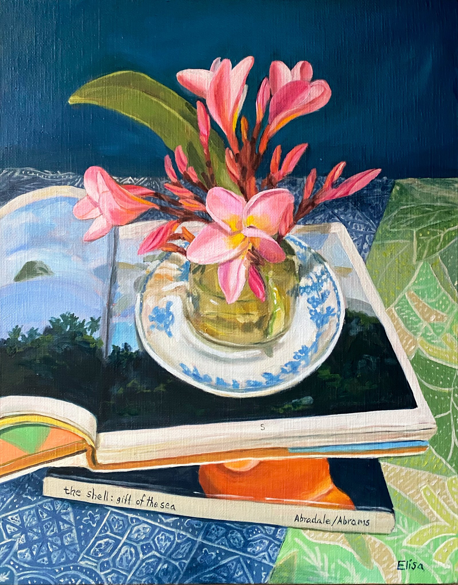 An Open Book
11" x 14"
Oil on linen - 2026