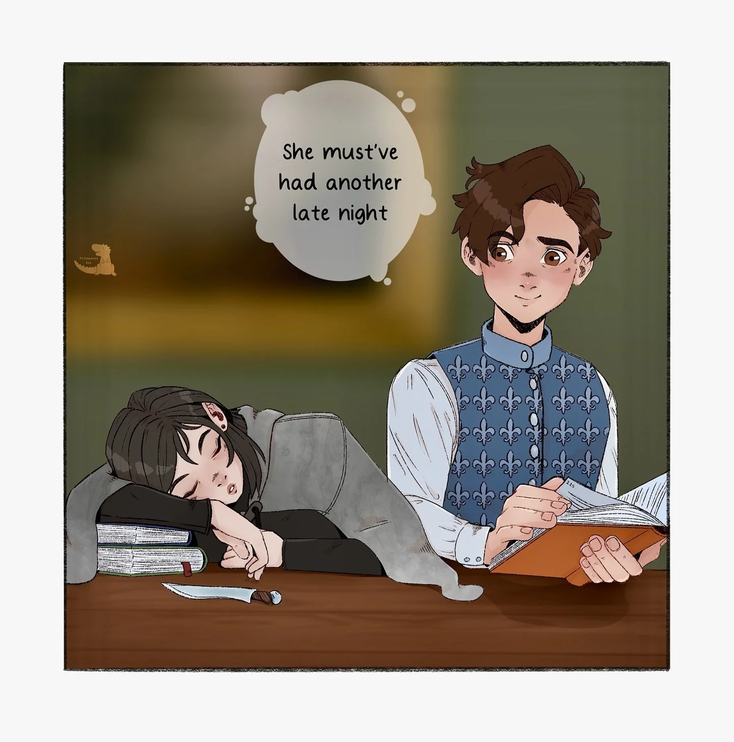 Bonus points to those who know this couple! 

#art #artist #fanart #illustration #artoftheday #artofinstagram #drawing #characterdesign #characterart #mistborn #procreate #procreateart #digitalart #digitalillustration #sketch #painting #character #ch