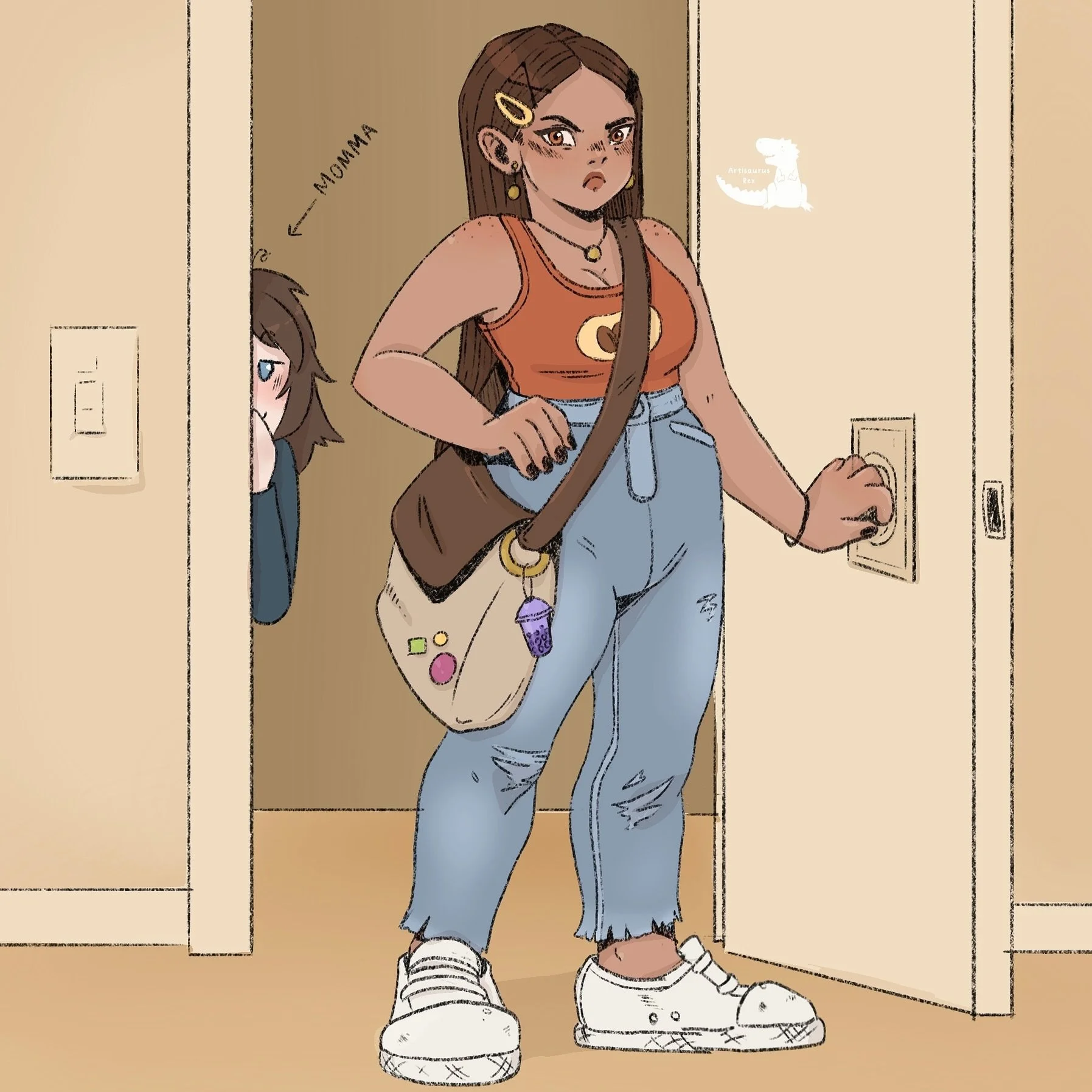 Here she is! Mira! The crush of Jack, professional baddie, and coffee lover! She is a chemistry whiz and plans to use that skill by finding the perfect way to brew and serve coffee and teas in her own shop someday. She met Jack in Chem when he totall