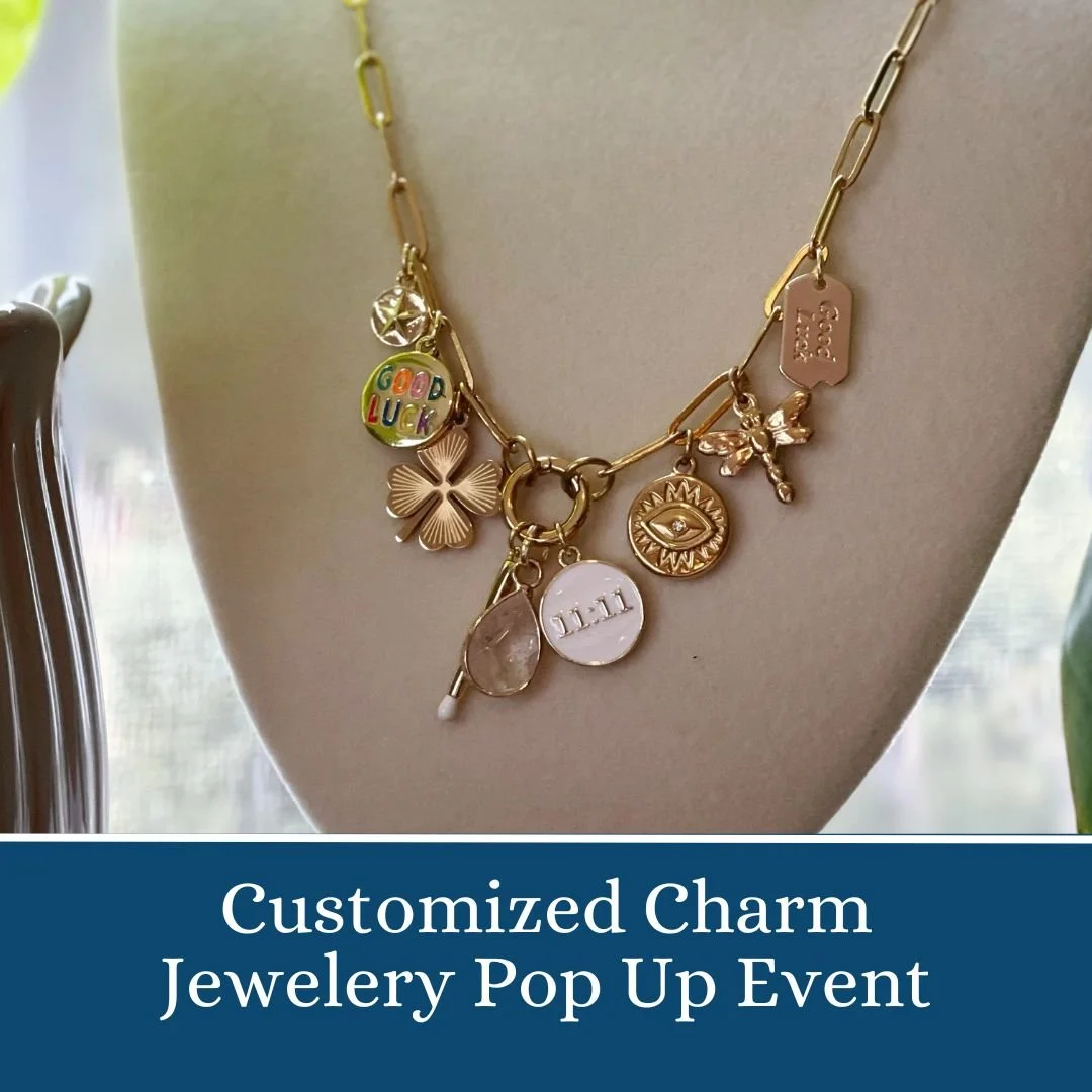 Customized Charm Jewelry Pop Up Event