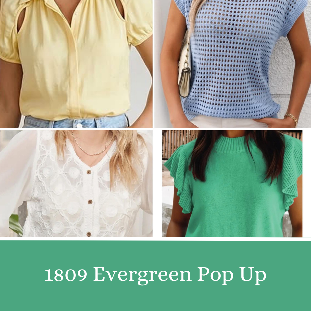 1809 Evergreen Pop Up