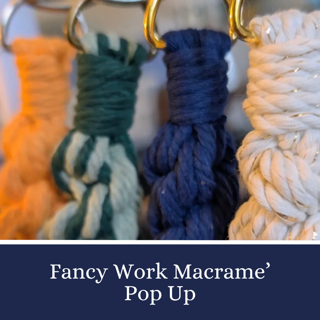 Fancy Work Macrame Pop Up