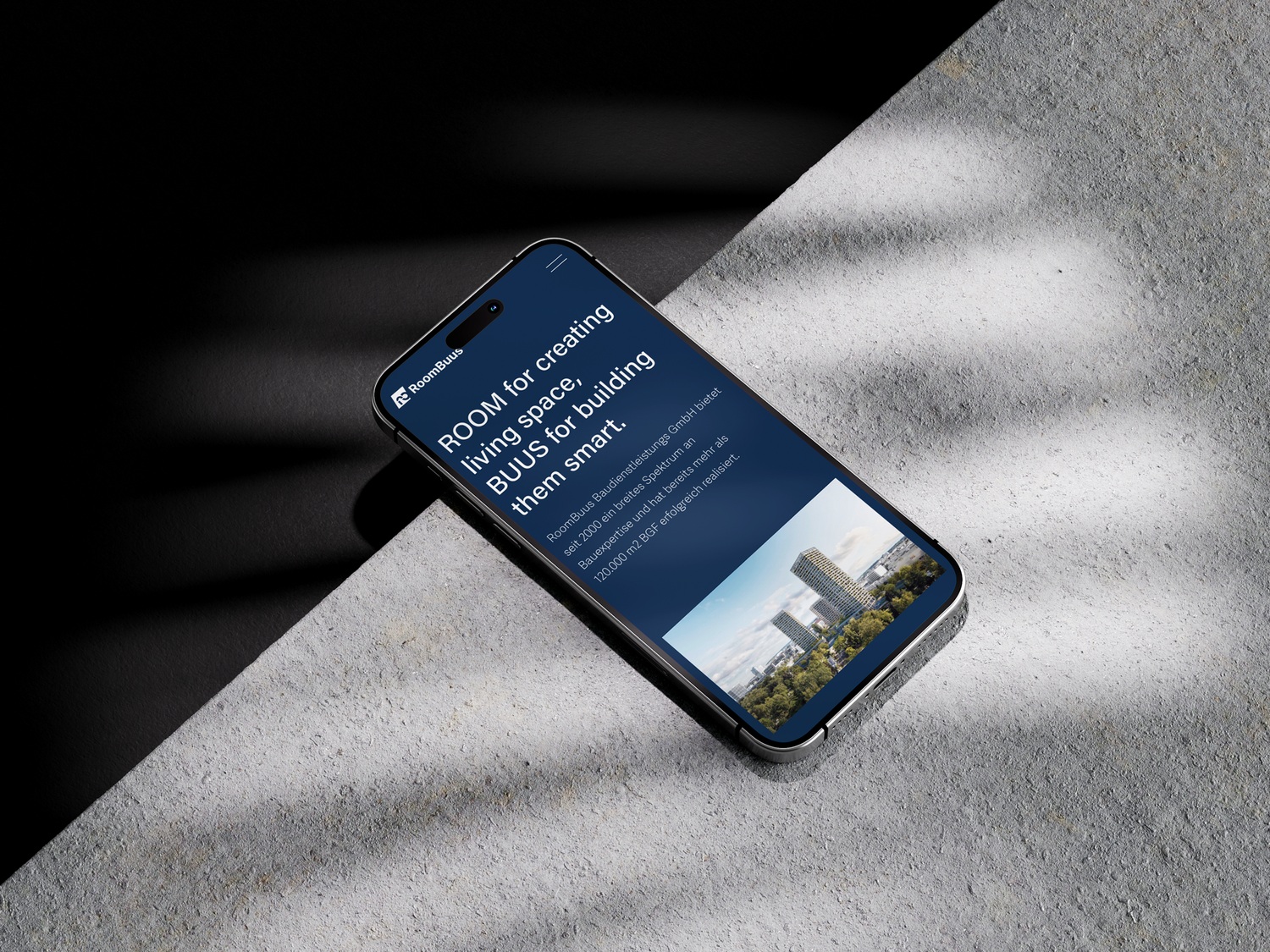 Logo und Webdesign RoomBuus