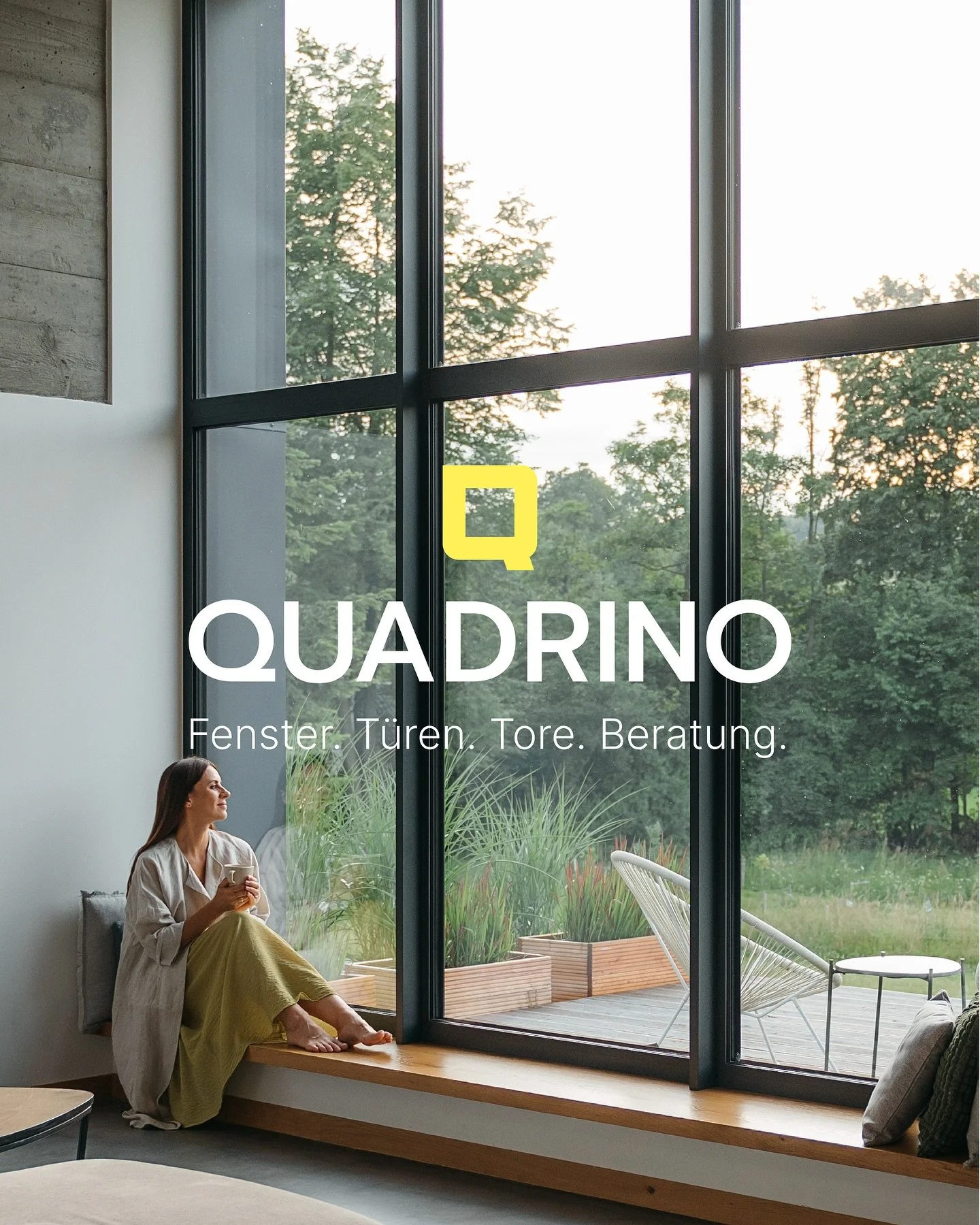 Wie tritt man als neues Unternehmen direkt professionell auf?
Genau das war die Challenge bei Quadrino.
Neu gegründet. Noch kein Auftritt. Aber von Anfang an klar: Hier brauchen wir ein Branding, das Vertrauen schafft.
Also haben wir gemeinsa