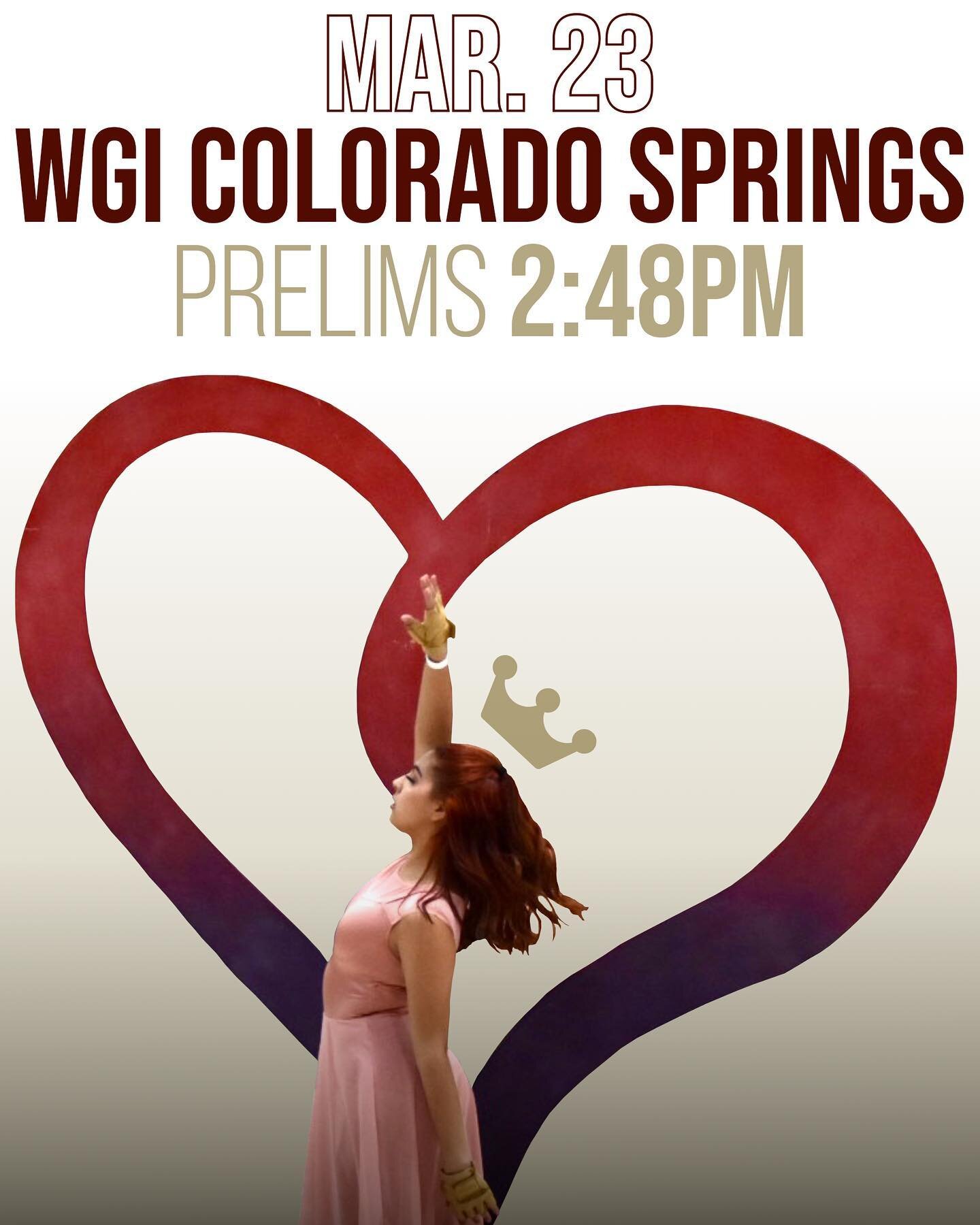Heading back to Colorado this weekend for our first WGI Regional! Our prelims performance is at 2:48pm at Fountain-Fort Carson High School! 🤍

#ALLURE2024 #allureindoor #wgi #wgi2024 #wgicolorguard #winterguard #colorguard #dance #marchingband