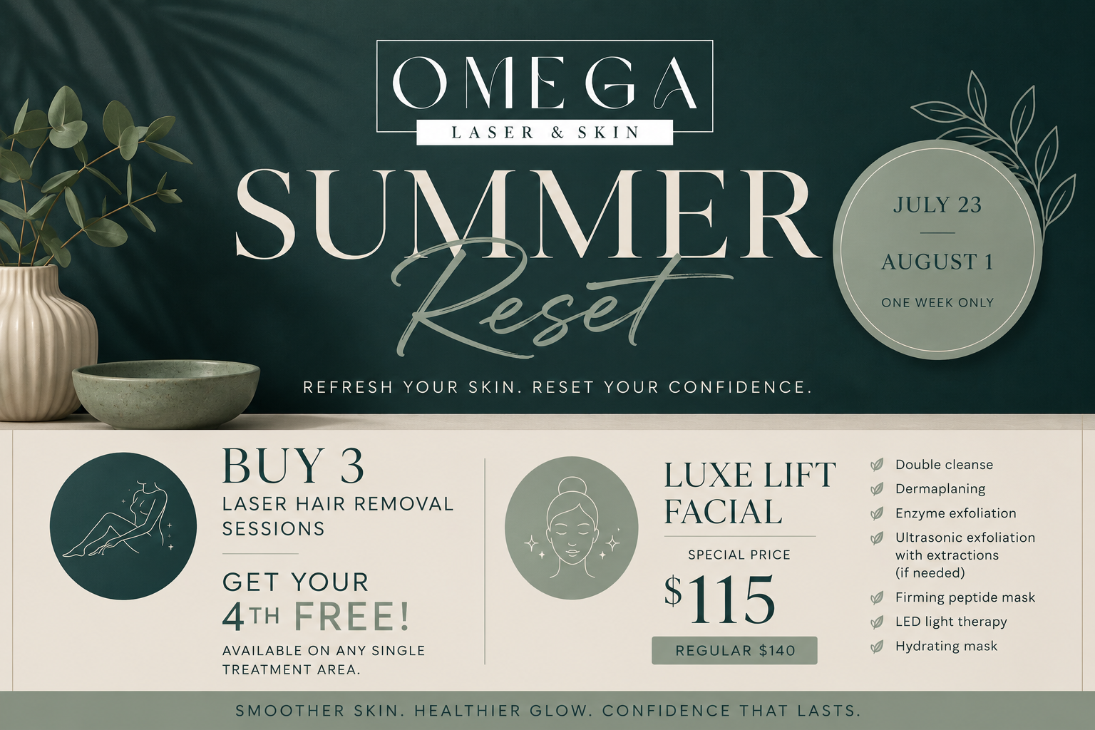 Summer Reset: Why Now Is the Perfect Time to Invest in Smoother Skin and a Healthy Glow