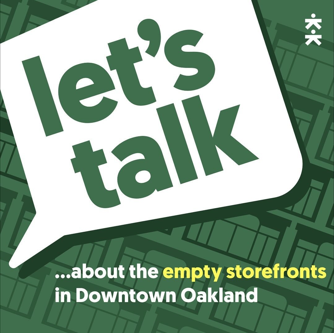 Along with our friends at the @oaklandlowdown, we&rsquo;ve been wondering: why are there so many empty storefronts in downtown Oakland?

While it can be upsetting to see places that used to be so lively before the pandemic suddenly get so quiet, we k