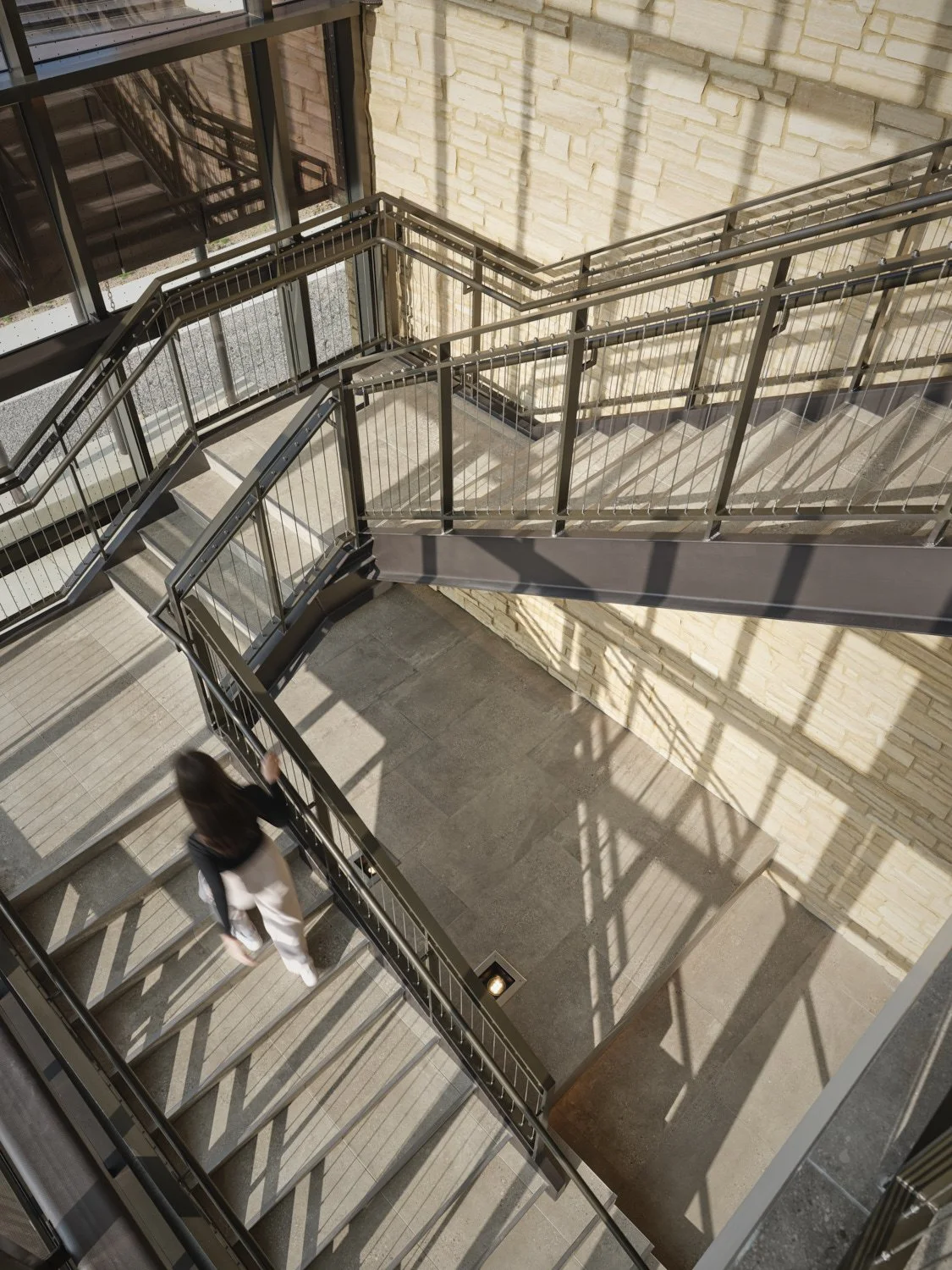 Interior architectural photograph of the national renewable energy laboratory near Boulder, Colorado by professional photographer Brad Nicol Photography