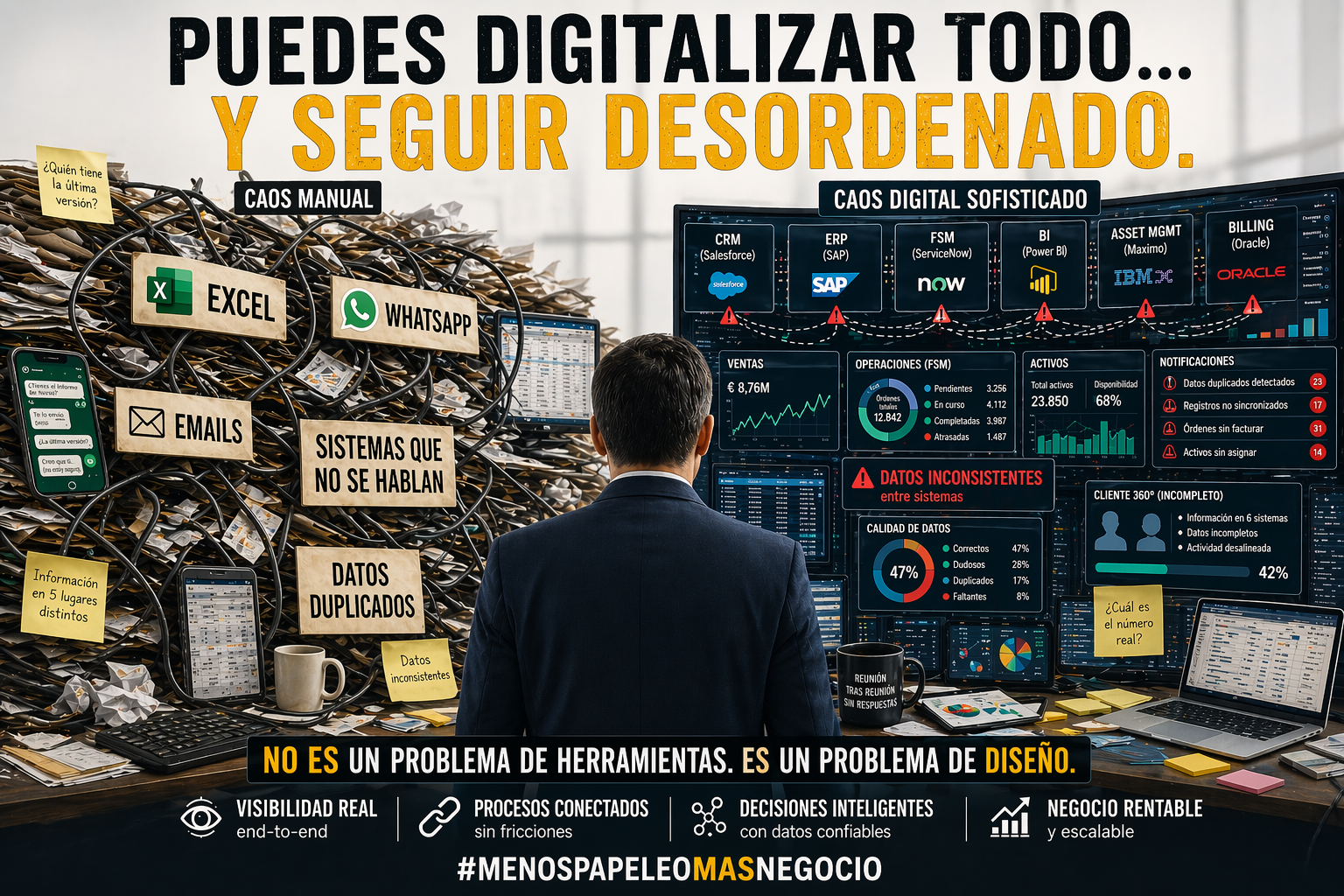 #2. Puedes digitalizar todo… y seguir desordenado