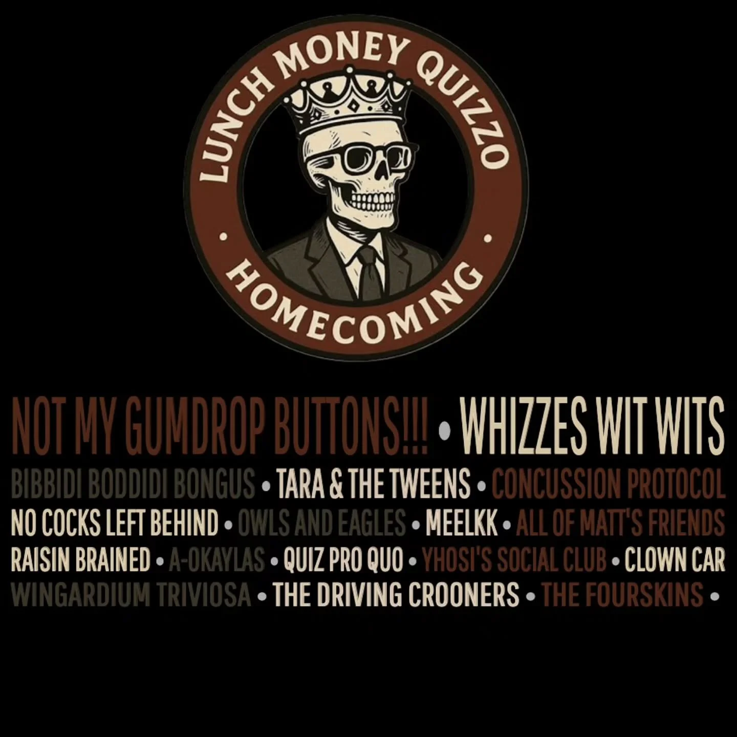 We are just over a week away from the big day,  and I'm so excited I'm losing sleep.  Or maybe that's just the side effects of have a 3 month old with night owl DNA... 

Regardless, I am pumped, and so are the 17 teams that have already qualified and