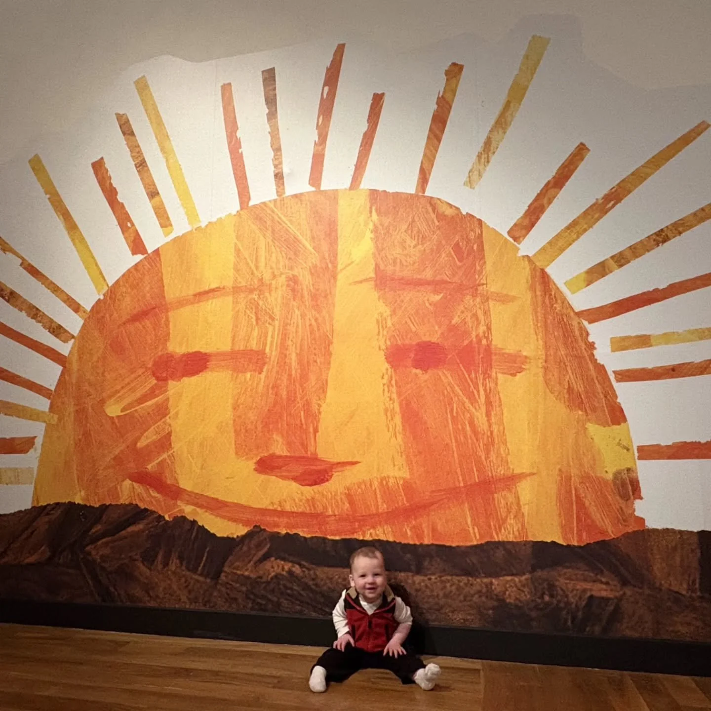 Took a day last week to visit the Michener Museum in Doylestown with Bennett. It honestly might have been my first time at an art museum, certainly as an adult.  They have an Eric Carle exhibit so we had to go check out some Very Hungry Caterpillars.